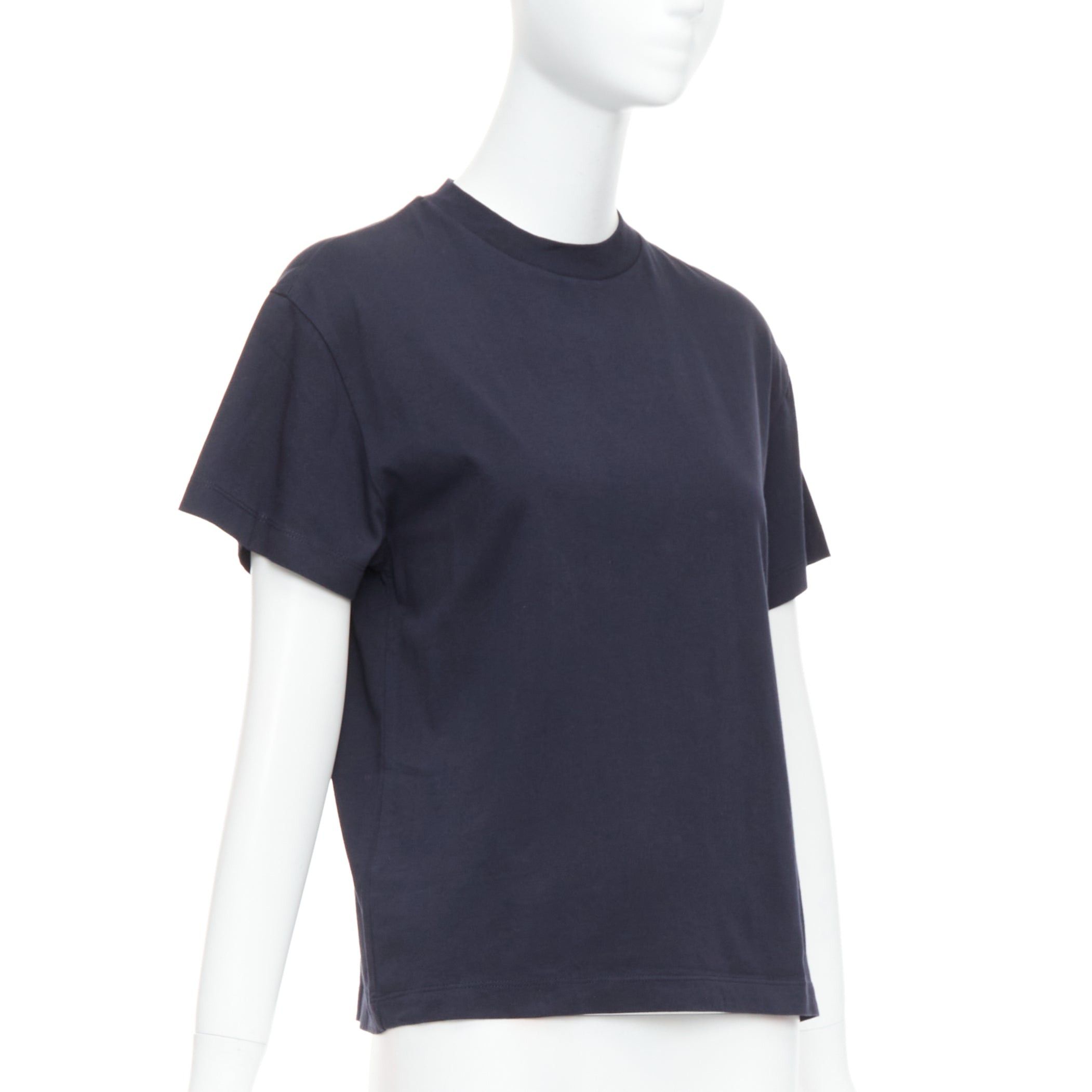 Jil Sander JIL SANDER PLUS black 100% cotton crew neck logo tshirt set of 3 XS Size S / US 4 / IT 40 - 3 Thumbnail