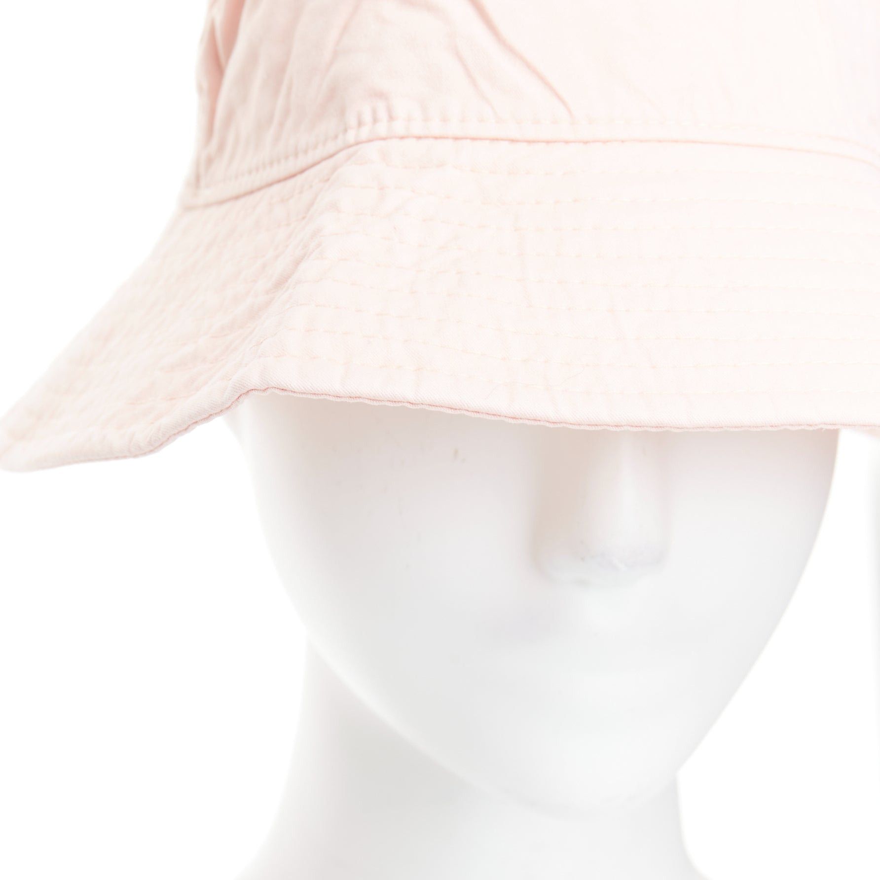 Acne Studios ACNE STUDIOS Pansy Face pink cotton orange smiley bucket hat 59cm Size ONE SIZE - 7 Thumbnail