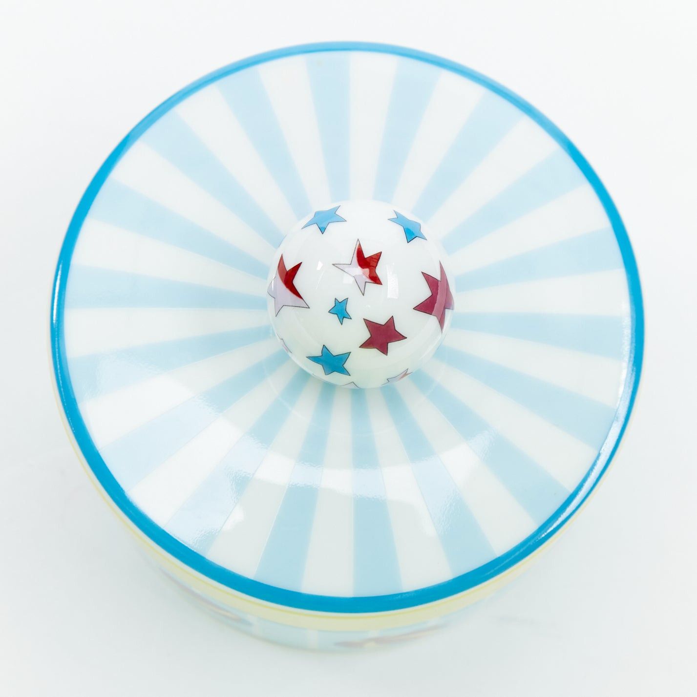 Hermes RHERMES Circus Round Box blue yellow white star balls porcelain container Size ONE SIZE - 5 Thumbnail