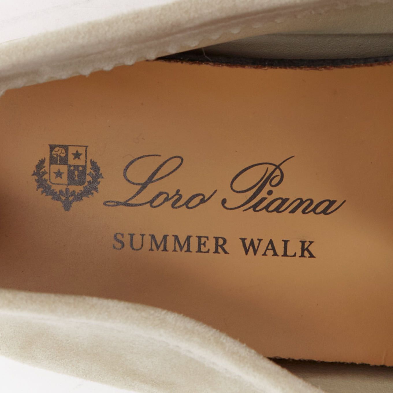 Loro Piana LORO PIANA Summerwalk Chamslofer sand suede Rabbit pendant loafers EU37 Size US 7 / IT 37 - 9 Thumbnail