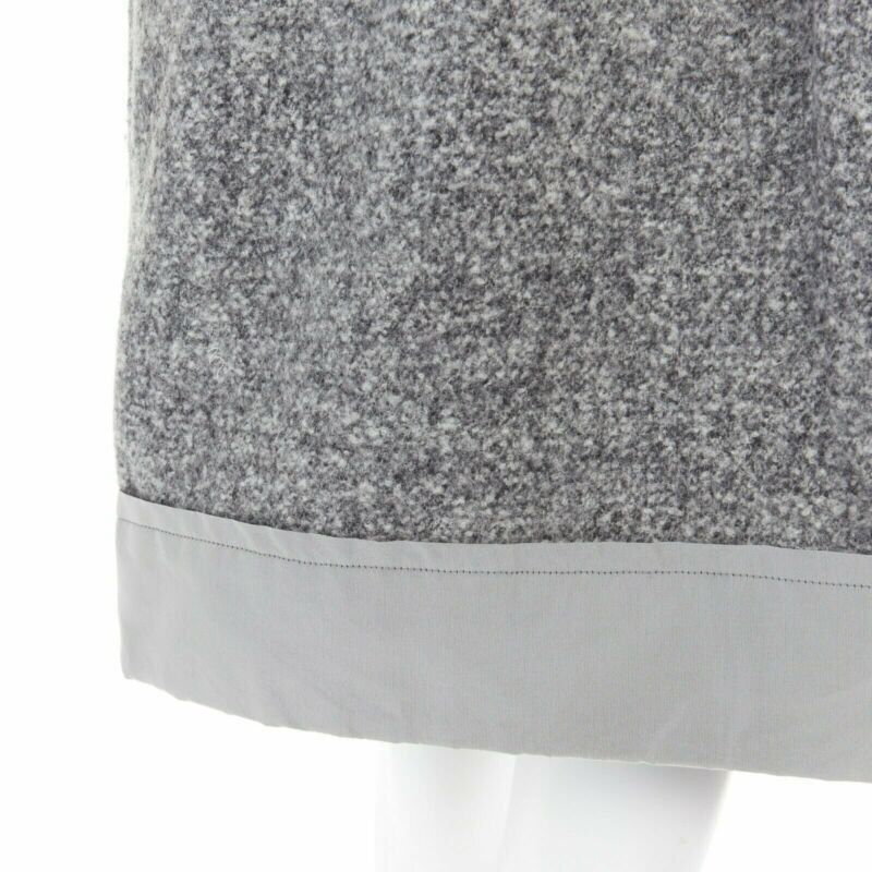Max Mara MAX MARA grey polyamide speckle wool skirt sleeveless work dress US8 FR40 M Size 28" / US 6 / IT 42 - 9 Thumbnail