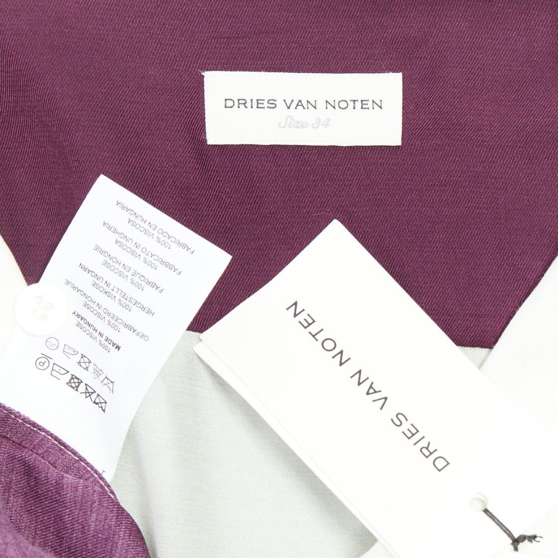 Dries Van Noten DRIES VAN NOTEN Clive 8142 green purple striped bowling shirt FR34 XS Size XS / US 0-2 / IT 36-38 - 8 Thumbnail