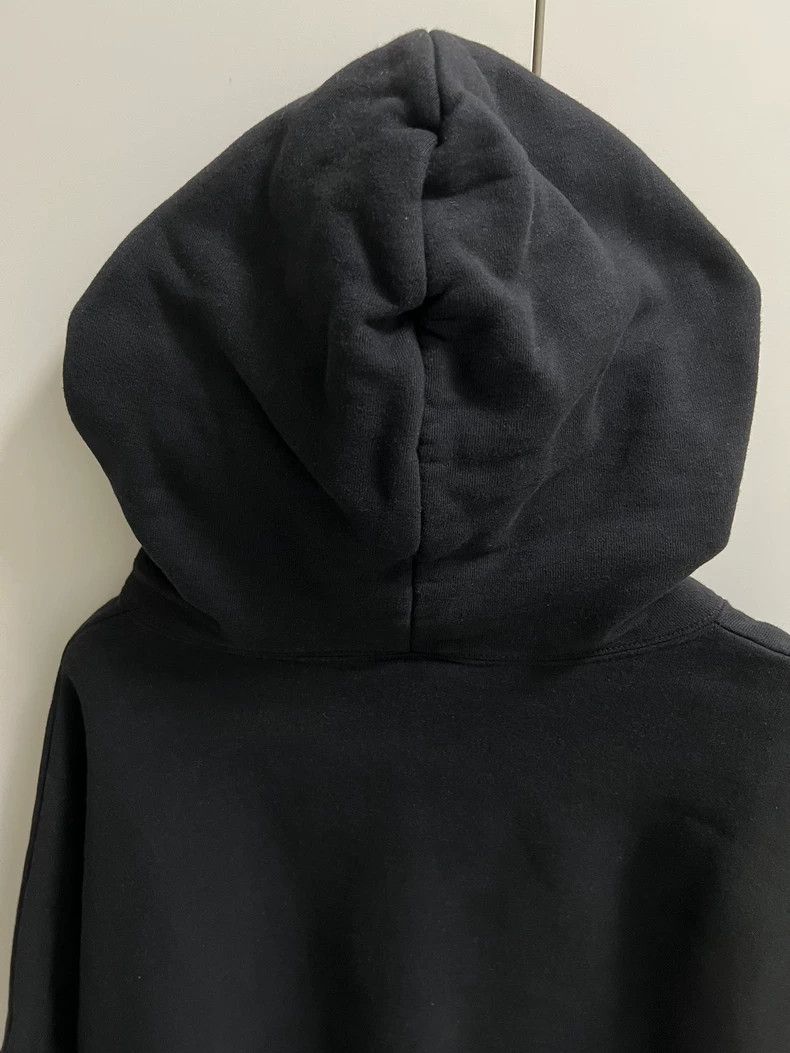 Saint Laurent Paris SAINT RIBON LOGO Oversized Black Hoodie - dmc Size US XL / EU 56 / 4 - 7 Thumbnail