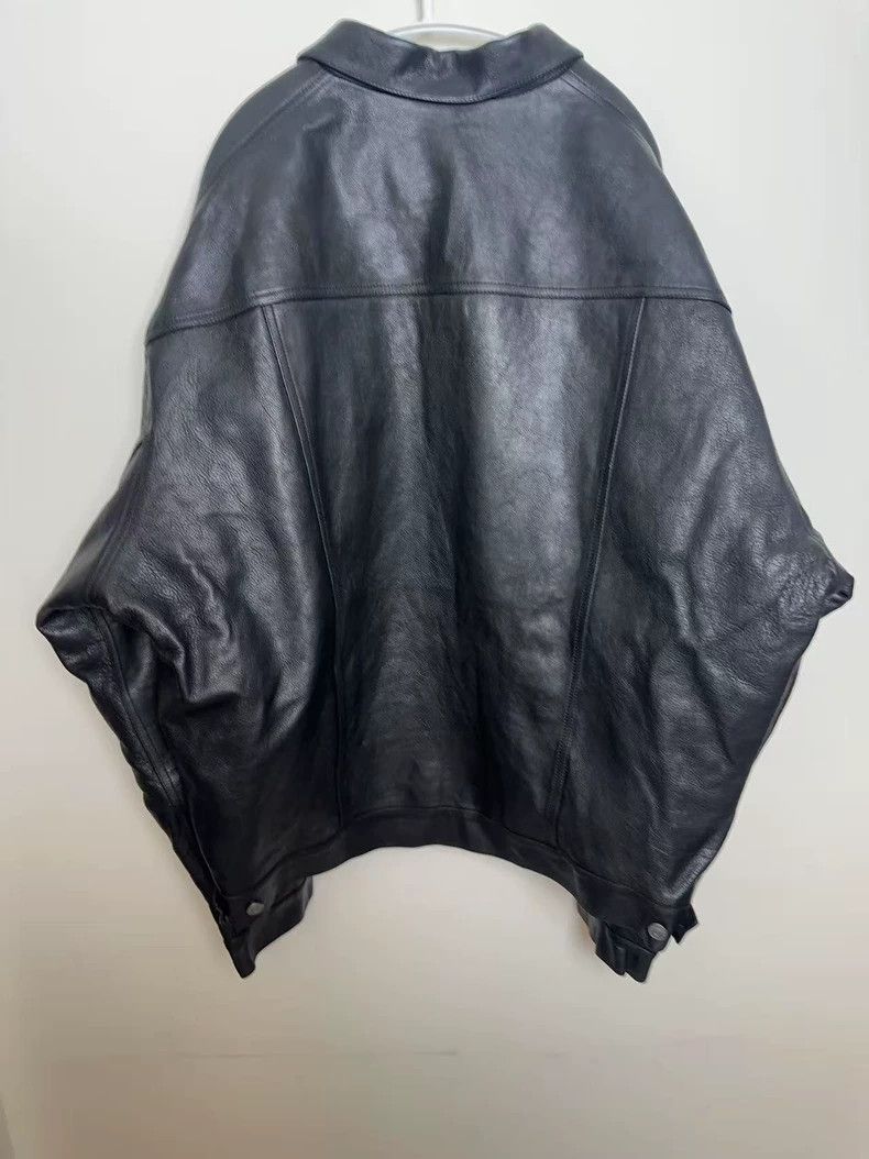 Balenciaga Balenciaga FW22 Leather Jacket Black - dmc Size US S / EU 44-46 / 1 - 2 Thumbnail