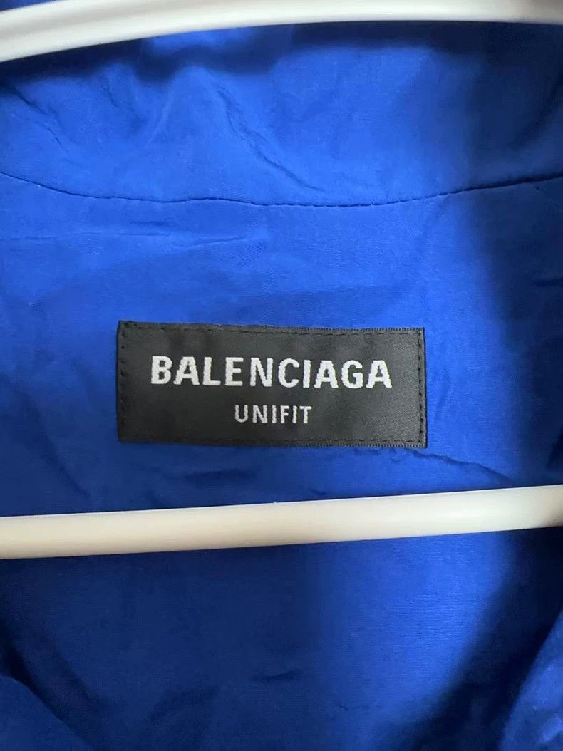 Balenciaga Balenciaga Blue Zip-Up Casual Jacket - dmc Size US S / EU 44-46 / 1 - 2 Thumbnail