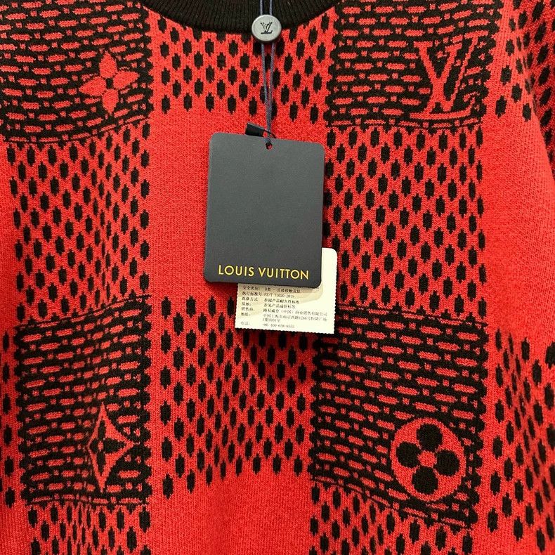 Louis Vuitton Louis Vuitton Logo Check Knit Sweater - dmc Size US XS / EU 42 / 0 - 4 Thumbnail