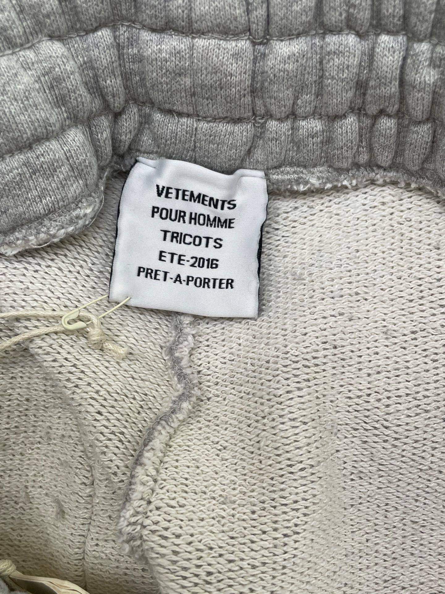 Vetements Vetements 16SS Demna Irregular Sweatpants - dmc Size US 30 / EU 46 - 4 Thumbnail