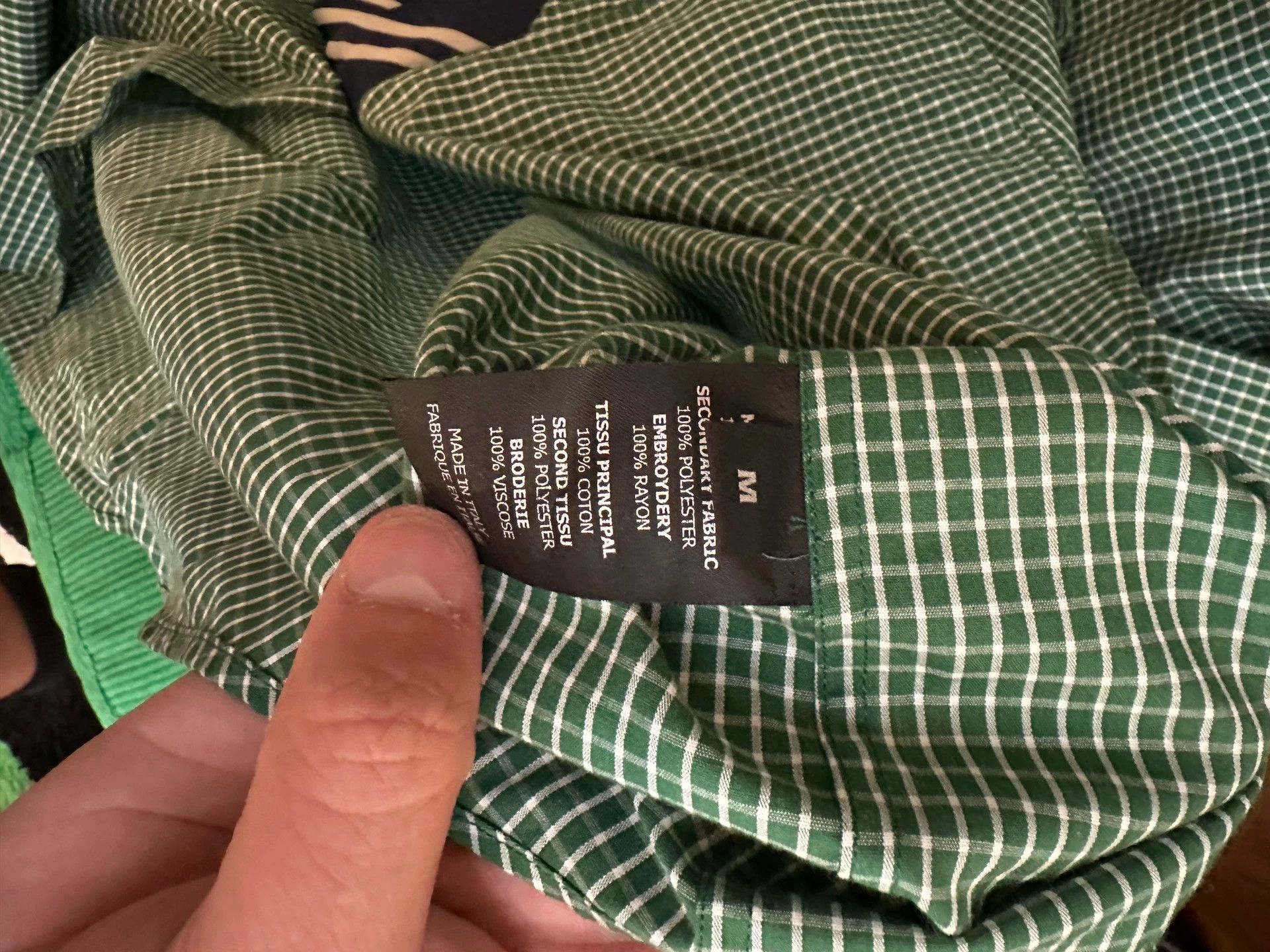 Vetements VETEMENTS 2019AW Green Plaid Shirt - dmc Size US M / EU 48-50 / 2 - 4 Thumbnail