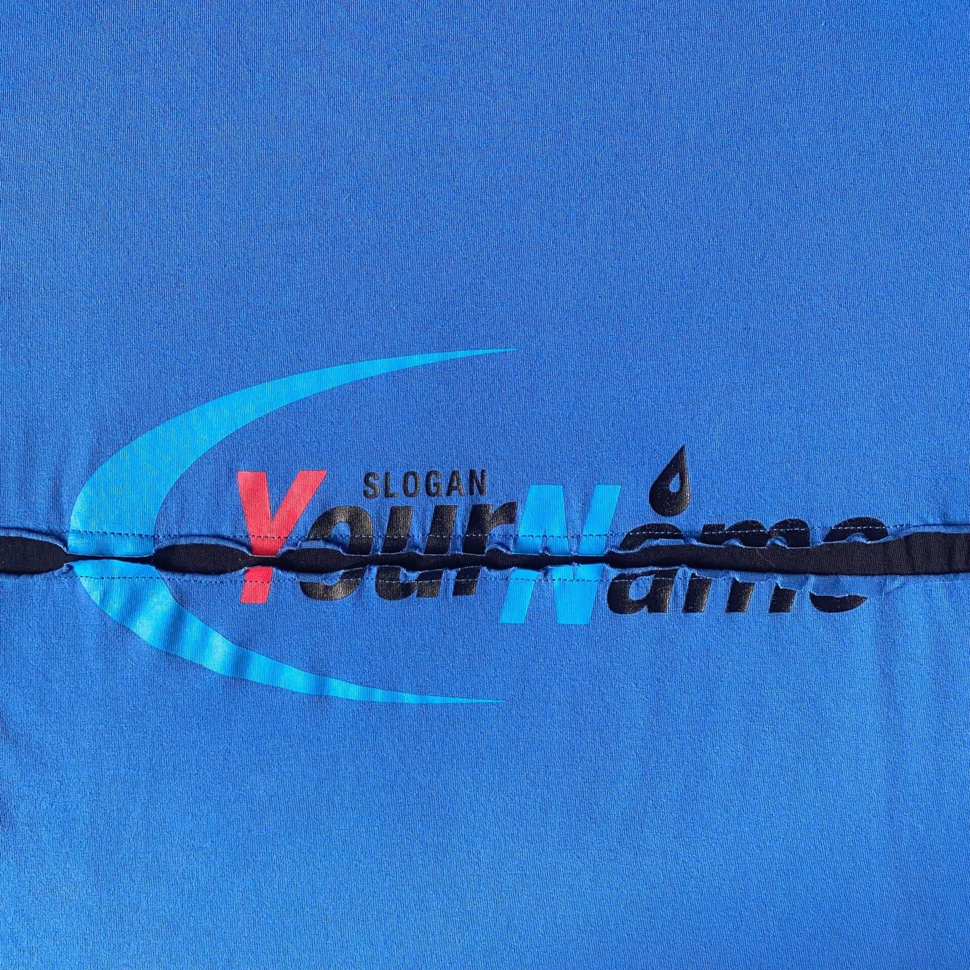 Vetements Vetements 19ss Black Blue Split T-shirt - dmc Size US XS / EU 42 / 0 - 4 Thumbnail