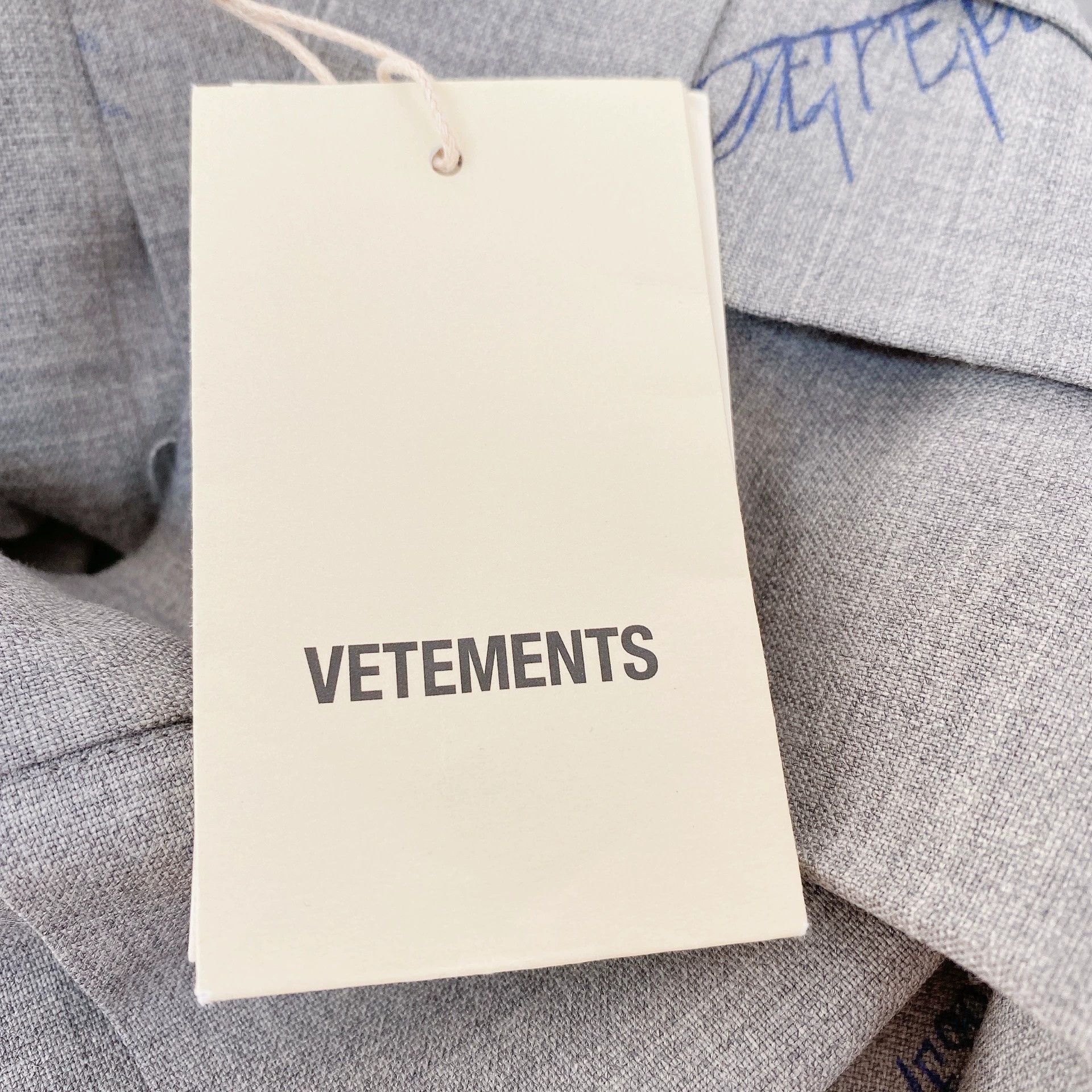 Vetements Vetements Gray Pleated Skirt S - dmc Size US 26 / EU 42 - 7 Thumbnail