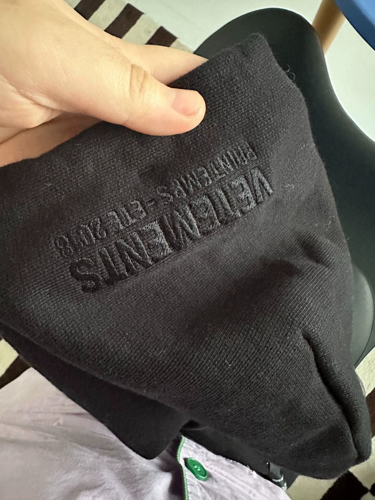 Vetements Vetements Hoodie with Sleeve Straps XS - dmc Size US XS / EU 42 / 0 - 6 Thumbnail
