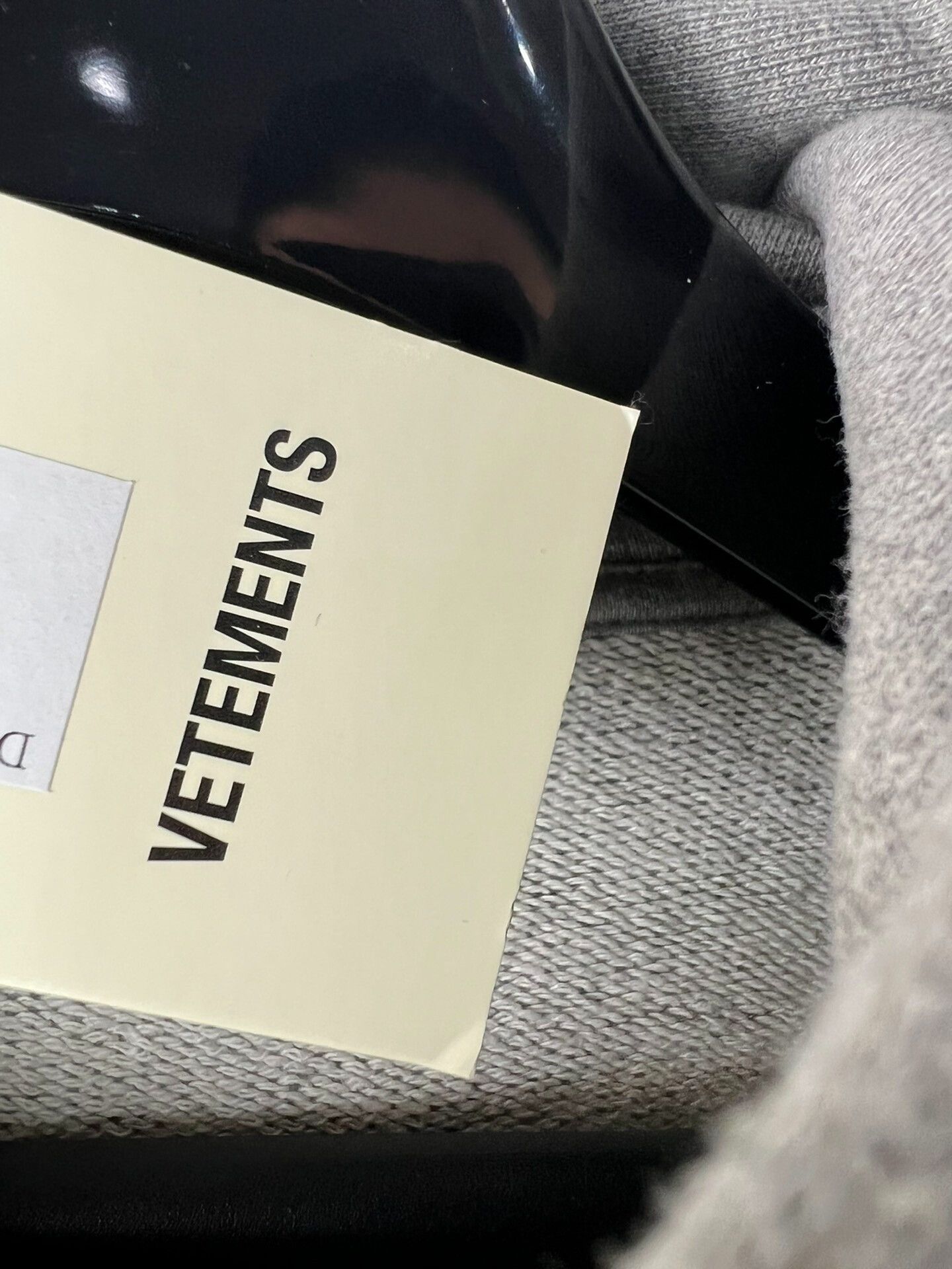 Vetements Vetements Classic Grey Hoodie - dmc Size US M / EU 48-50 / 2 - 4 Thumbnail