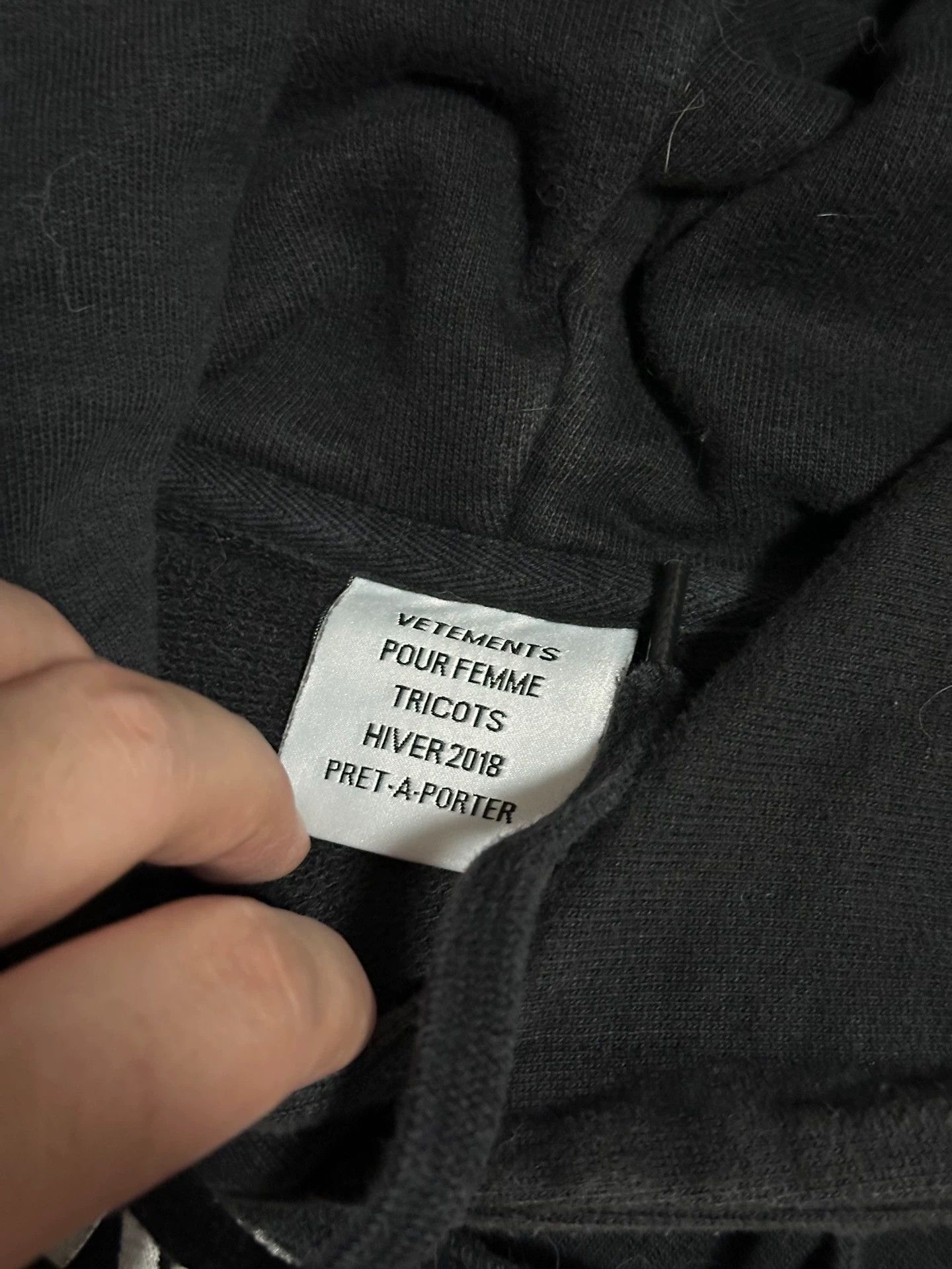 Vetements Vetements Layered Hoodie French Flag Embroidery - dmc Size US S / EU 44-46 / 1 - 2 Thumbnail