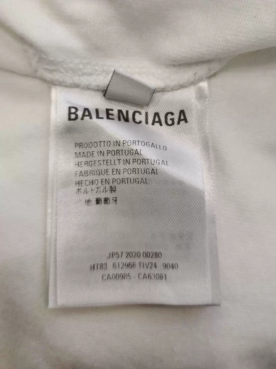 Balenciaga Balenciaga Letter Print Short Sleeve T-Shirt - dmc Size US S / EU 44-46 / 1 - 5 Thumbnail