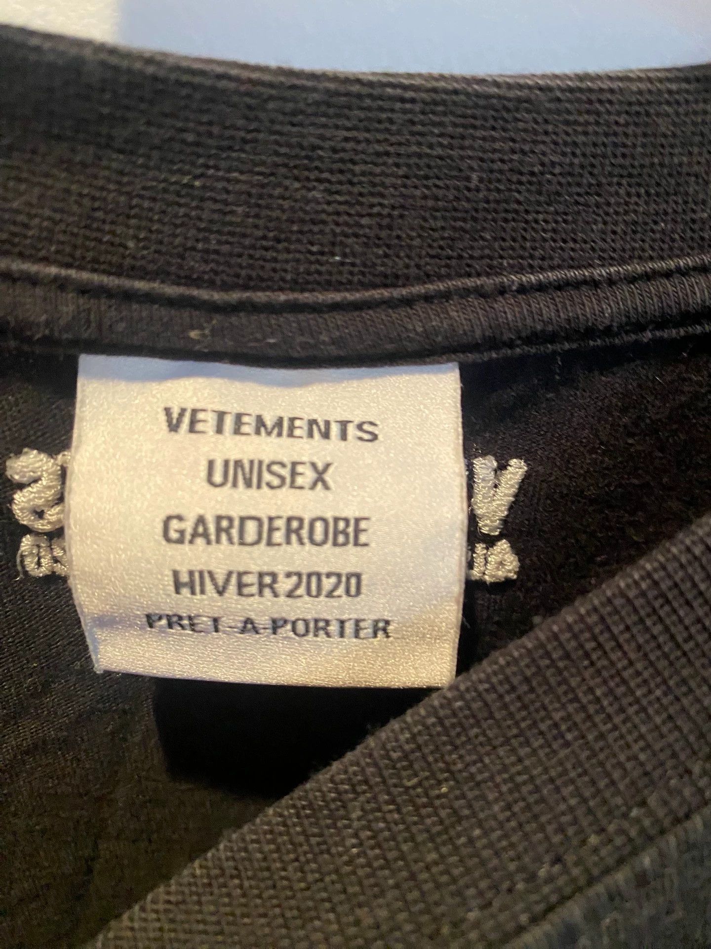 Vetements Vetements 19AW Warning Print Tee - dmc Size US XS / EU 42 / 0 - 3 Thumbnail