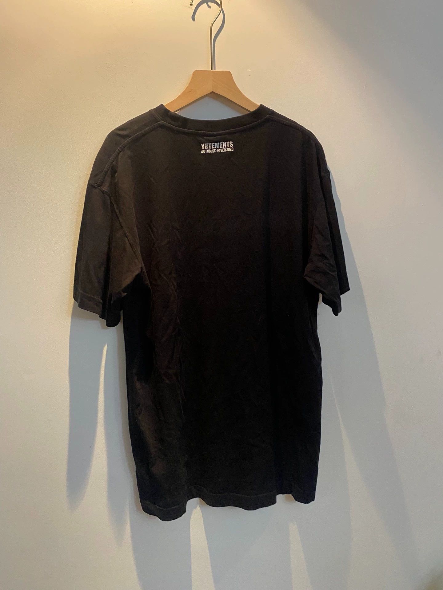 Vetements Vetements 19AW Warning Print Tee - dmc Size US XS / EU 42 / 0 - 2 Thumbnail
