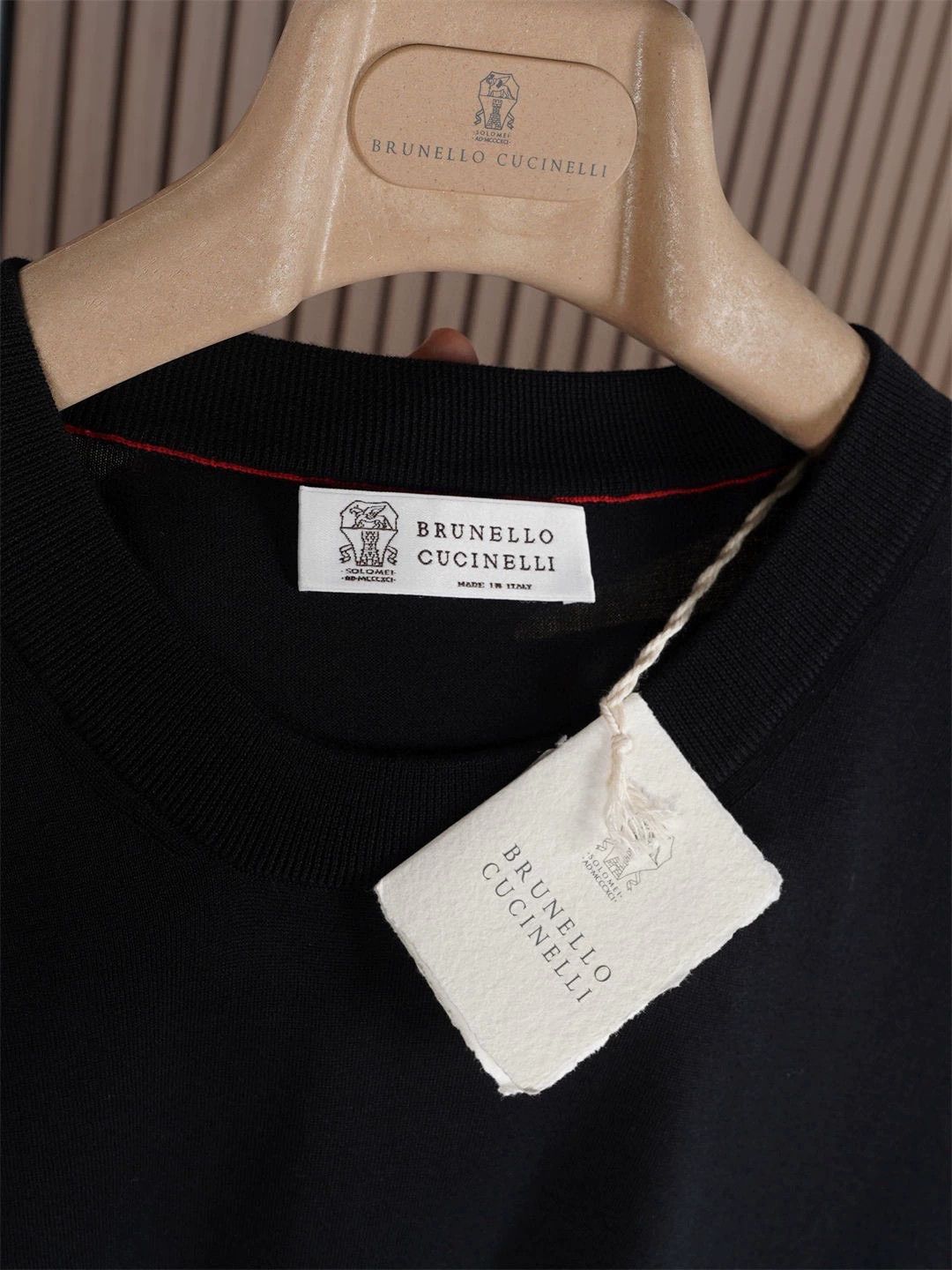 Brunello Cucinelli Brunello Cucinelli Silk Cotton Knit T-shirt - dmc Size US XL / EU 56 / 4 - 3 Thumbnail