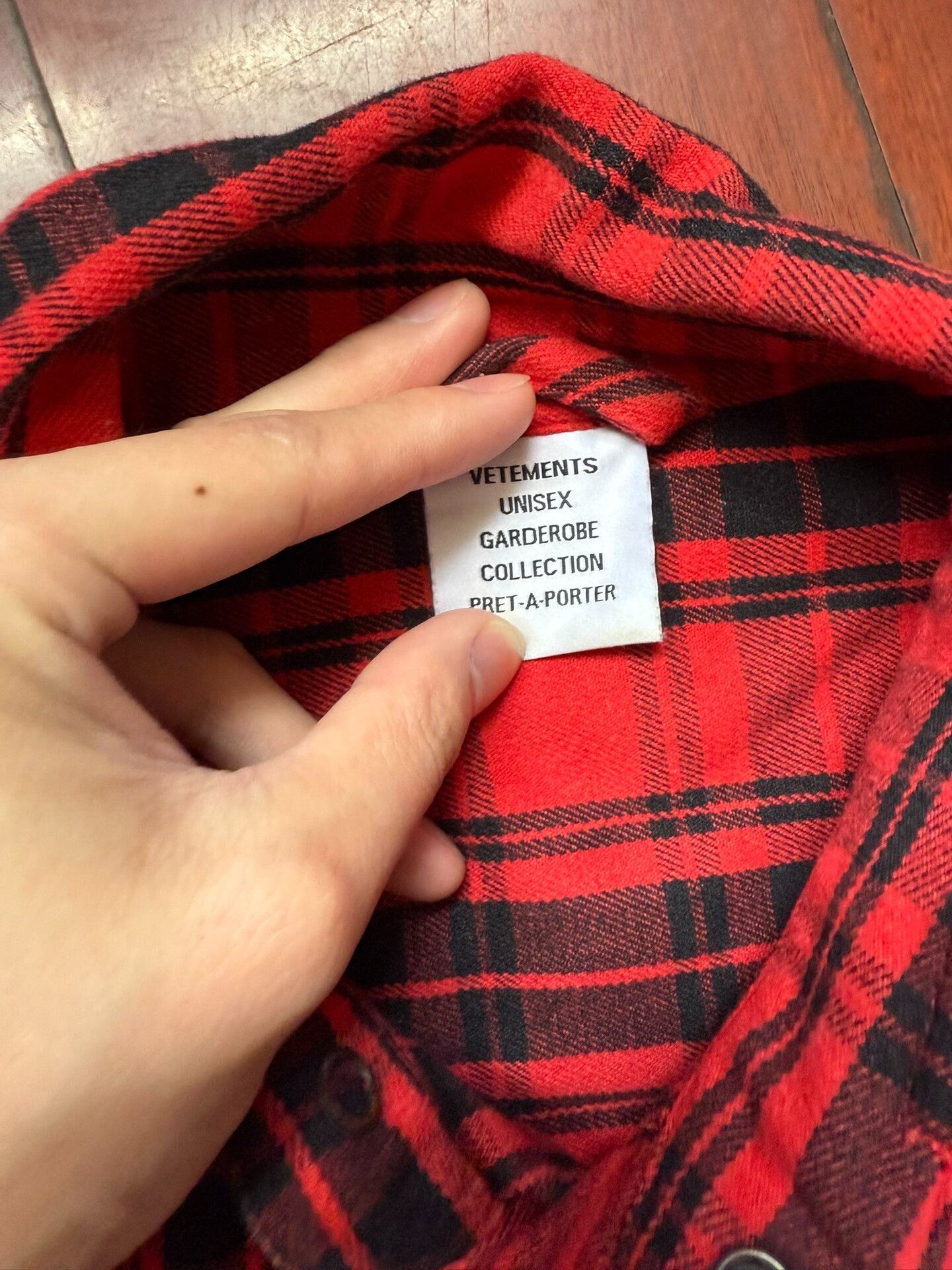 Vetements Vetements License Plate Checkered Coat - dmc Size US S / EU 44-46 / 1 - 3 Thumbnail