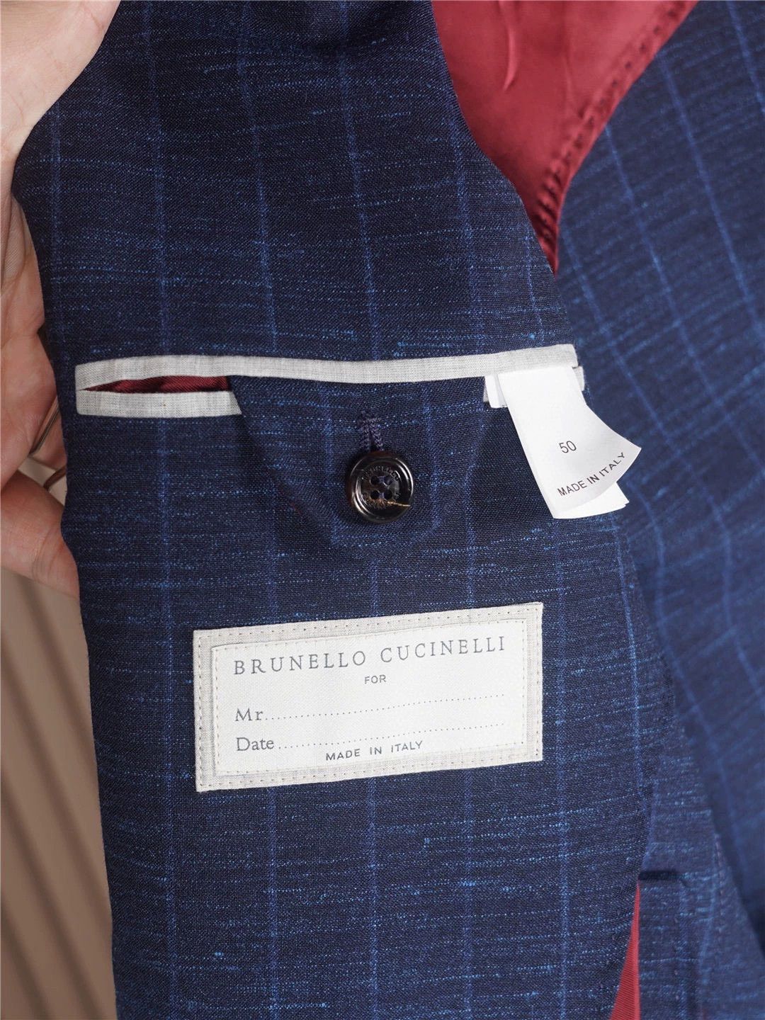 Brunello Cucinelli Brunello Cucinelli Spring Summer Blazer - dmc Size US XL / EU 56 / 4 - 4 Thumbnail