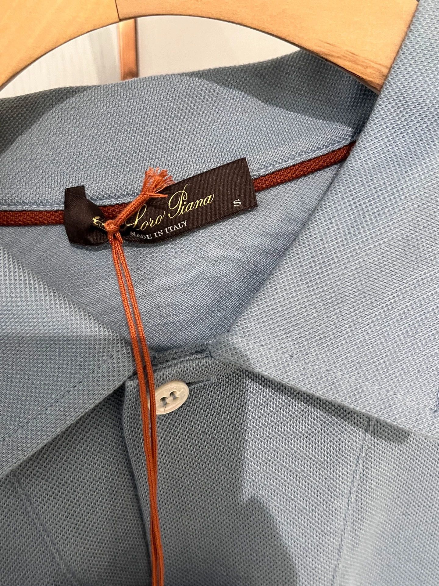 Loro Piana Loro Piana Solid Short Sleeve Polo - dmc Size US S / EU 44-46 / 1 - 5 Thumbnail