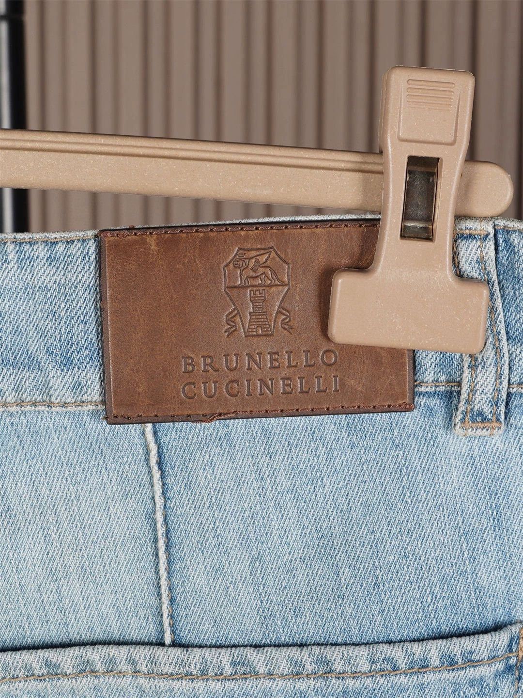 Brunello Cucinelli Brunello Cucinelli Light Wash Jeans - dmc Size US 31 - 6 Thumbnail