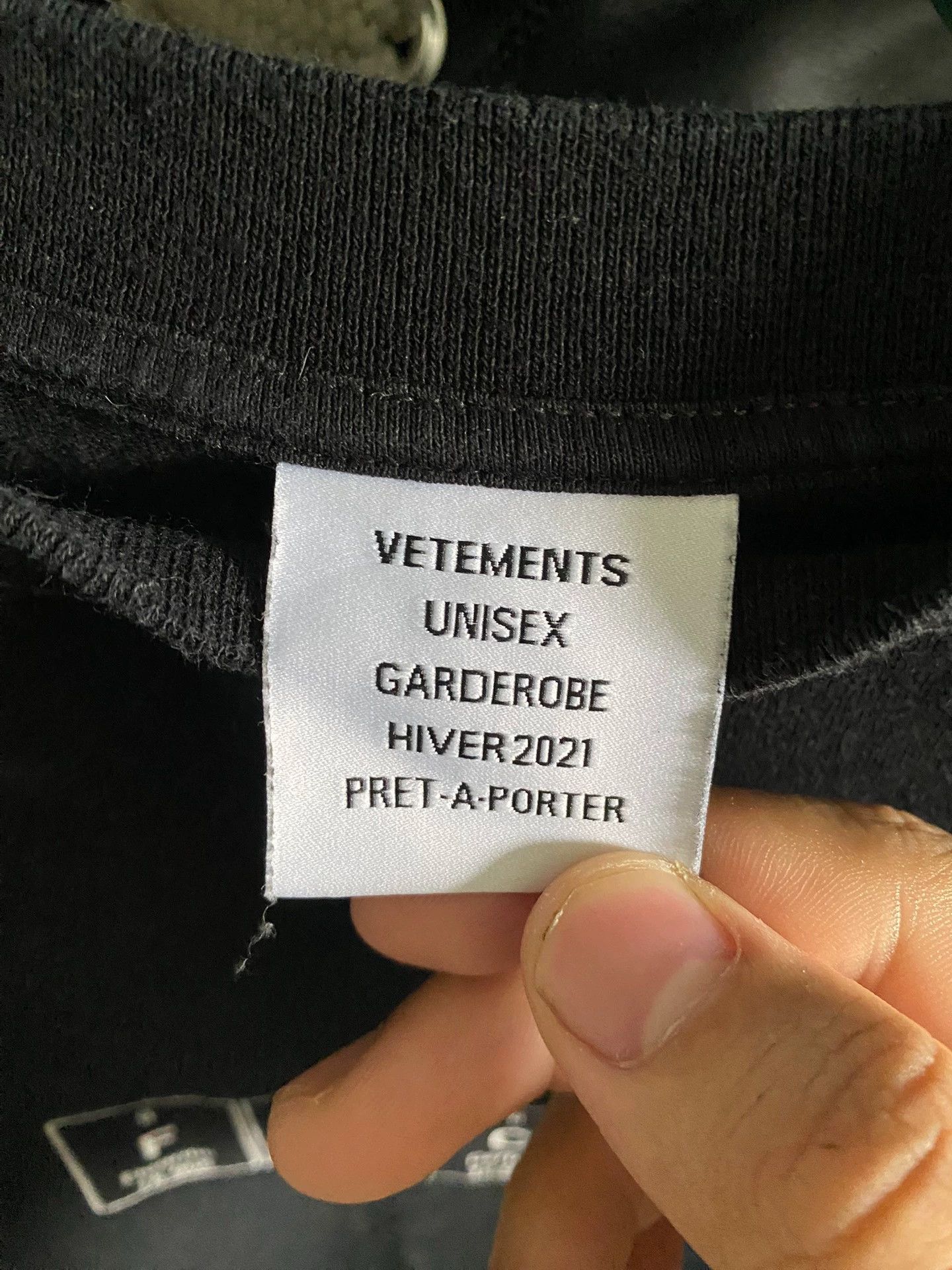 Vetements Vetements Slogan Short Sleeve T-shirt - dmc Size US S / EU 44-46 / 1 - 4 Thumbnail