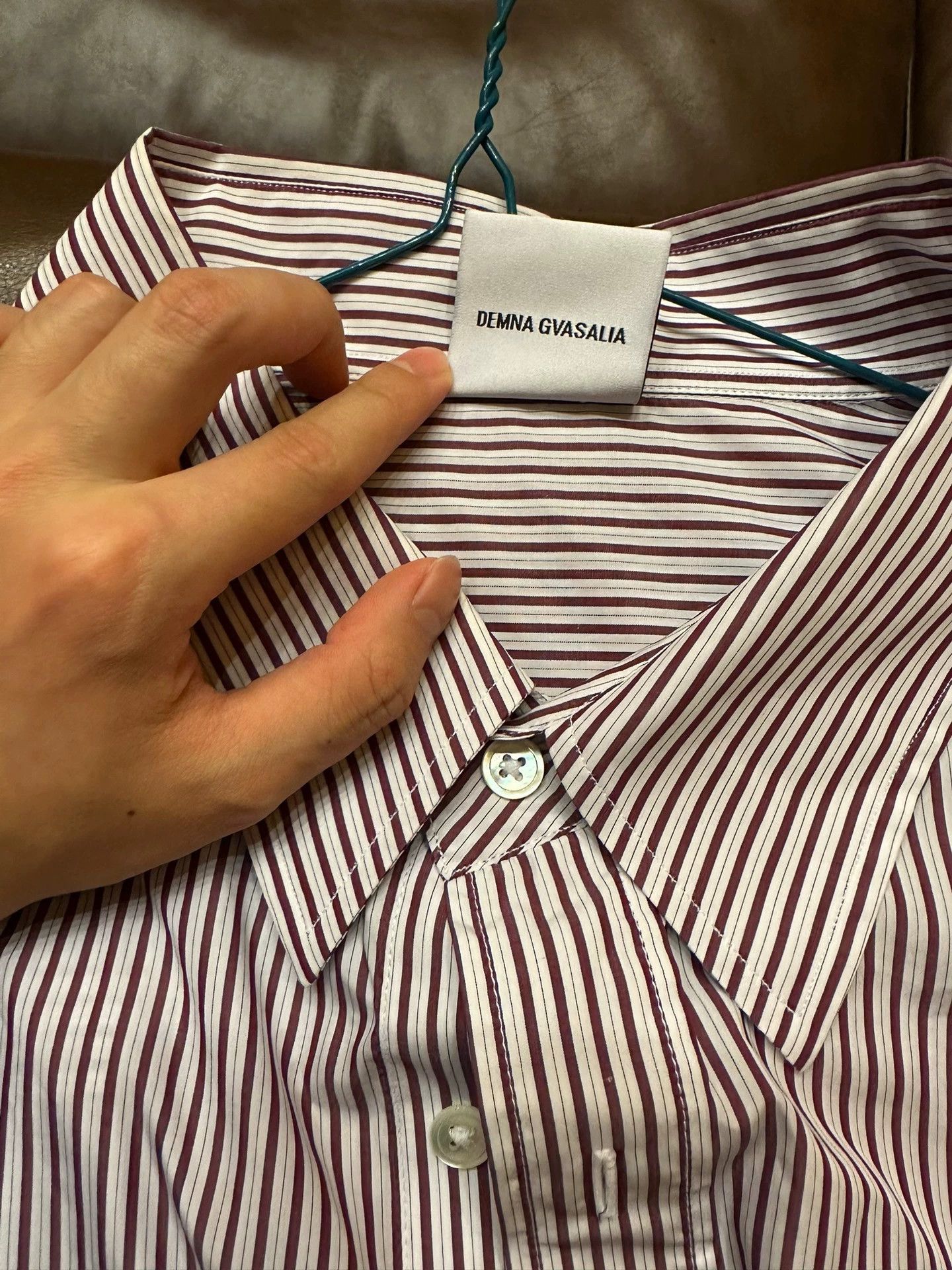 Vetements Vetements Striped Shirt Demna Gvasalia XS - dmc Size US XS / EU 42 / 0 - 4 Thumbnail