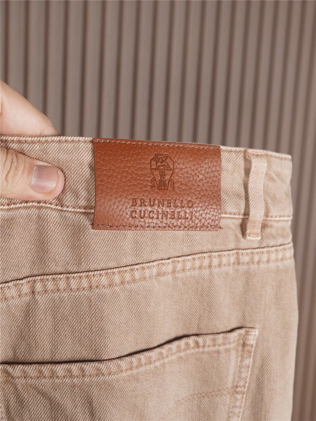 Brunello Cucinelli Brunello Cucinelli Men's Desert Jeans - dmc Size US 31 - 5 Thumbnail
