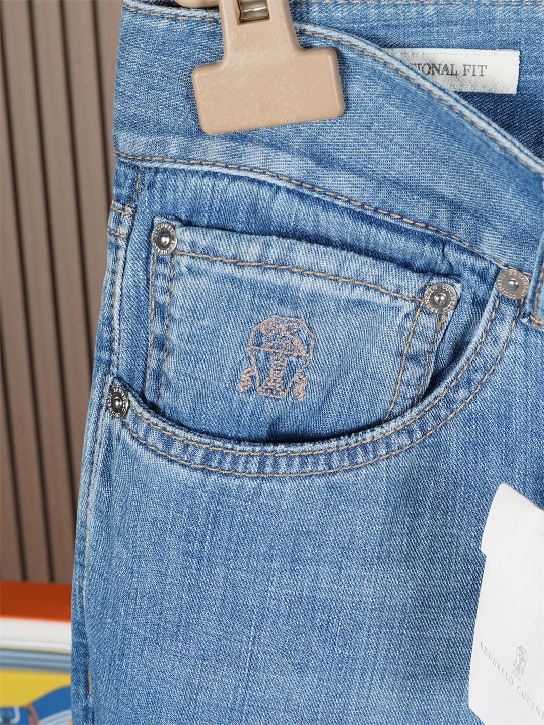 Brunello Cucinelli Brunello Cucinelli Slim Fit Jeans - dmc Size US 31 - 5 Thumbnail
