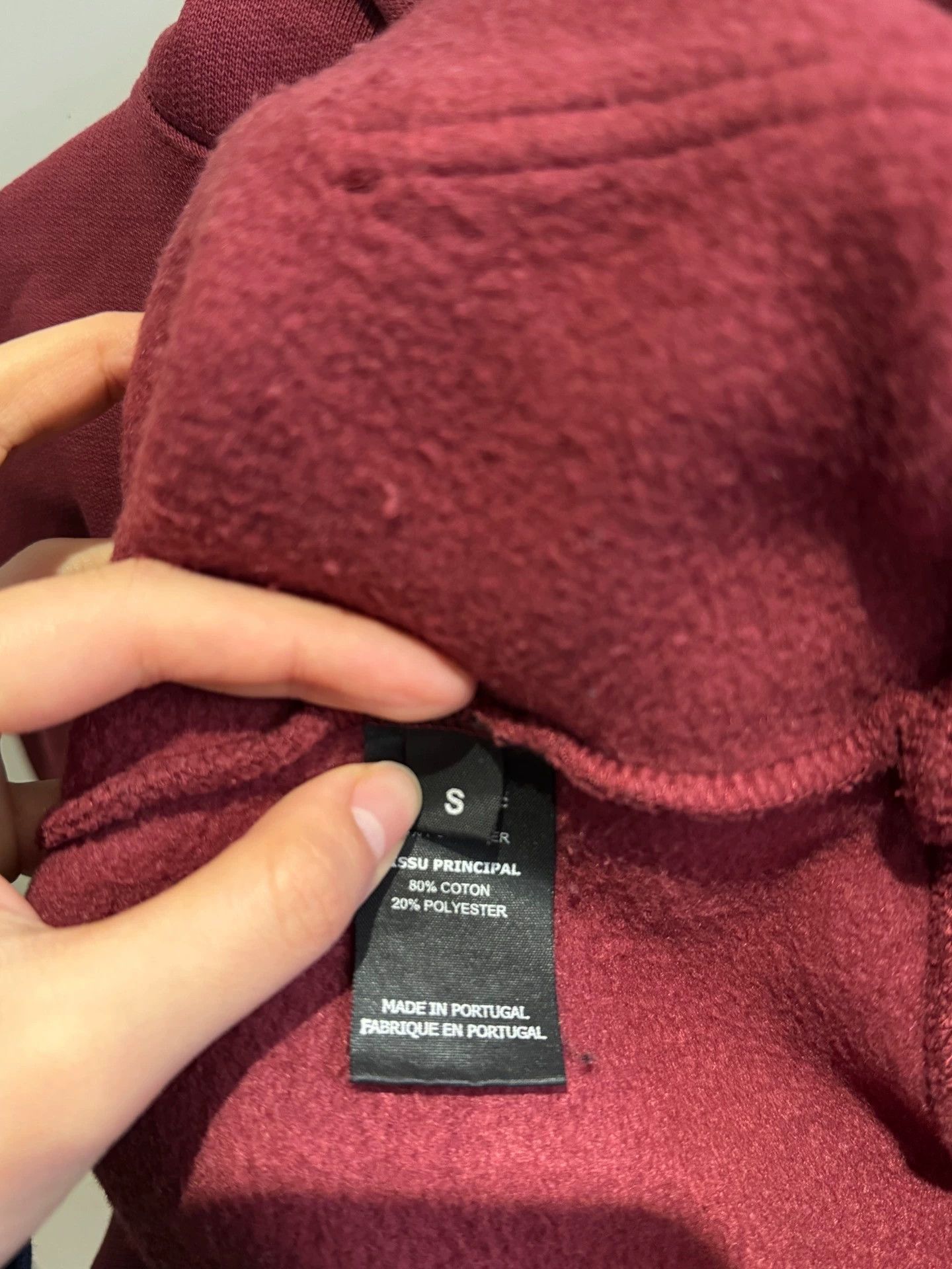 Vetements Vetements Burgundy Hooded Sweatshirt - dmc Size US S / EU 44-46 / 1 - 5 Thumbnail