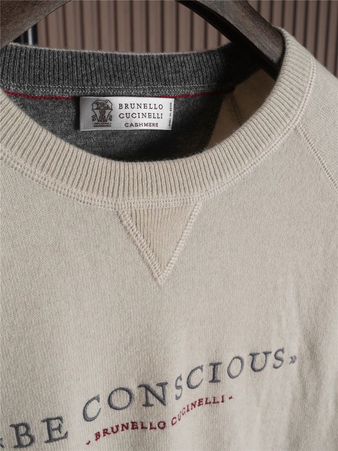 Brunello Cucinelli Brunello Cucinelli Cashmere Sweatshirt - dmc Size US M / EU 48-50 / 2 - 2 Thumbnail