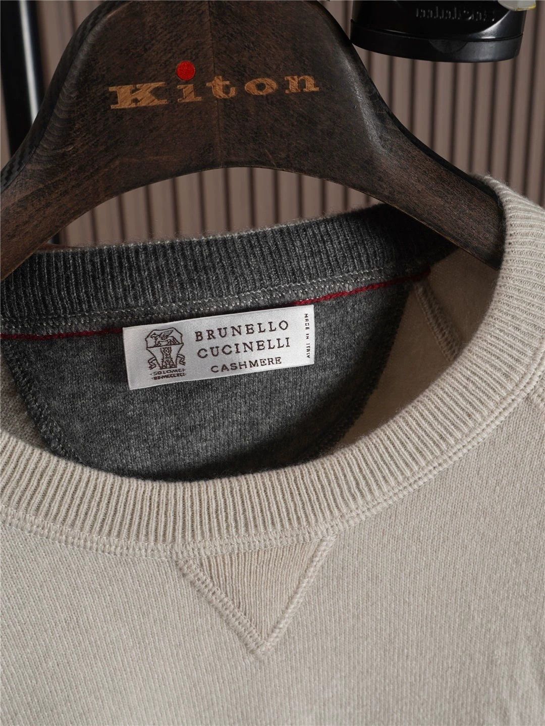 Brunello Cucinelli Brunello Cucinelli Cashmere Sweatshirt - dmc Size US M / EU 48-50 / 2 - 3 Thumbnail