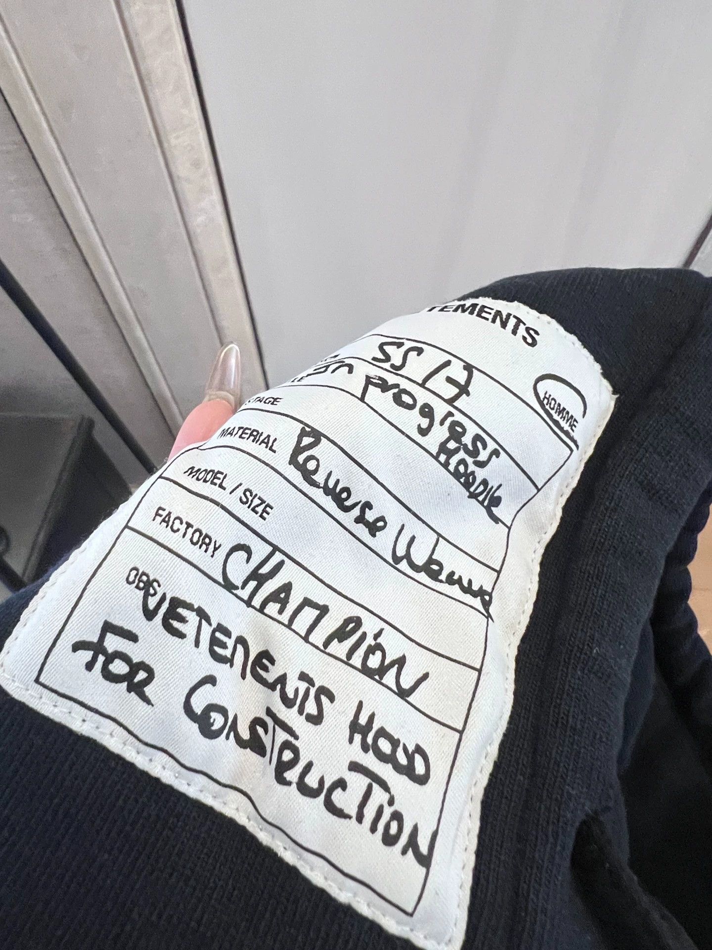 Vetements Vetements Champion Antwerpen Hoodie XS - dmc Size US XS / EU 42 / 0 - 6 Thumbnail