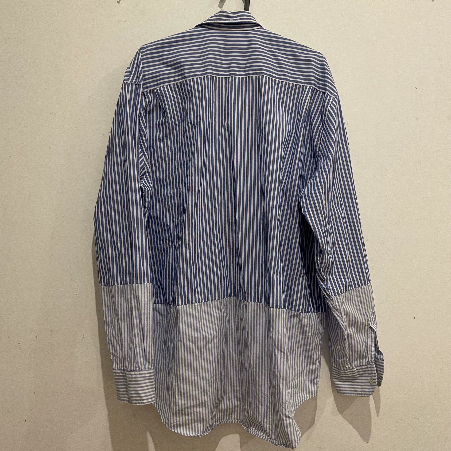 Vetements Vetements Striped Paneled Shirt - dmc Size US S / EU 44-46 / 1 - 3 Thumbnail