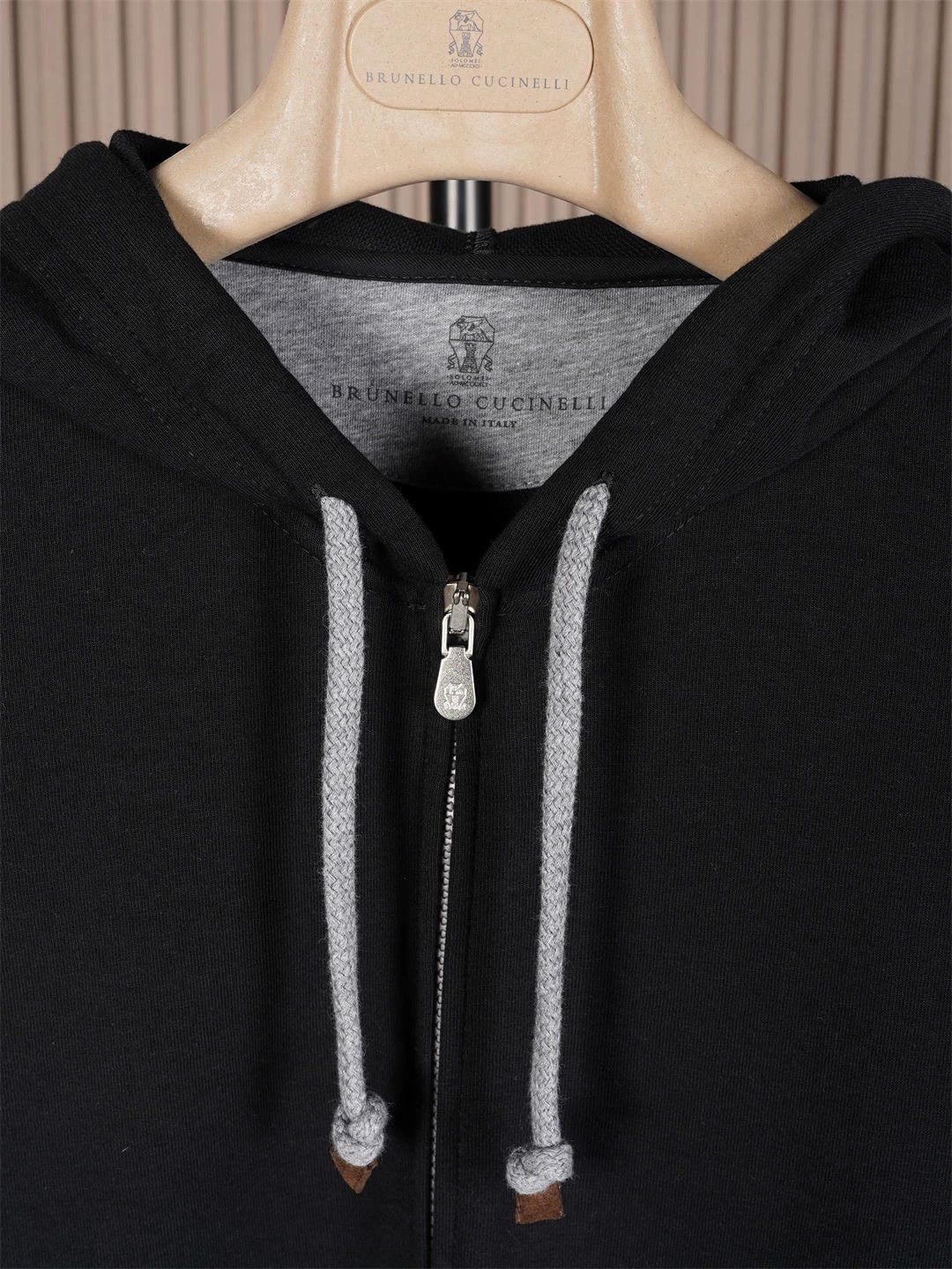 Brunello Cucinelli Brunello Cucinelli Men's Hooded Vest - dmc Size US L / EU 52-54 / 3 - 7 Thumbnail