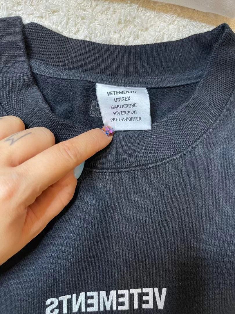 VETEMENTS Oversized Sweatshirt - dmc
