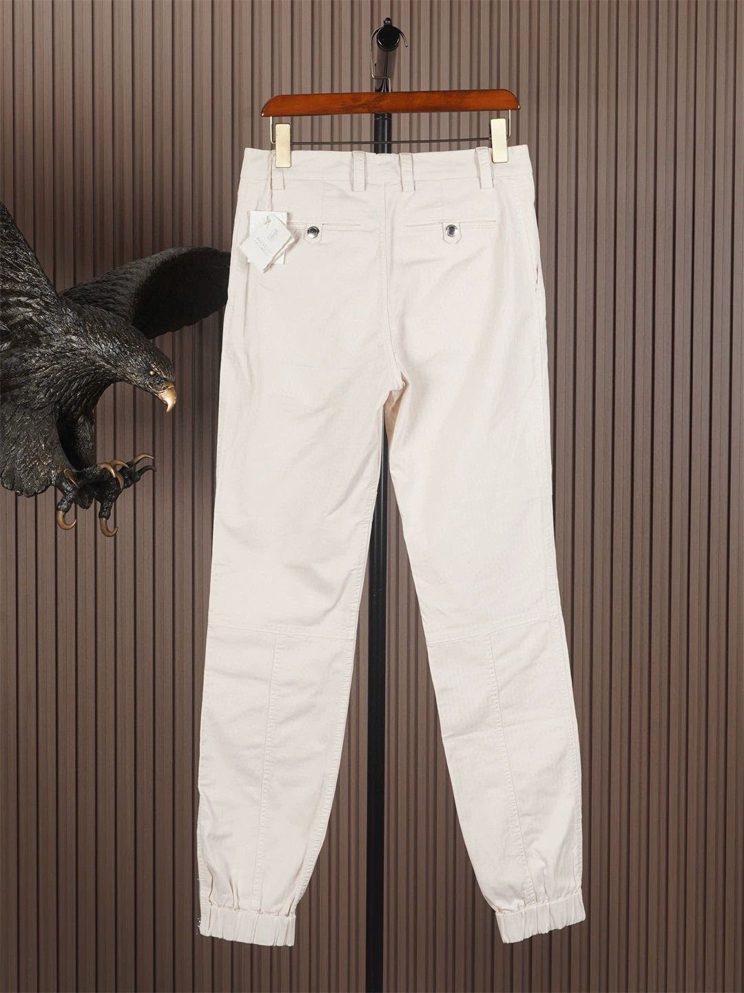 Brunello Cucinelli Brunello Cucinelli Cotton Casual Pants - dmc Size US 31 - 2 Thumbnail