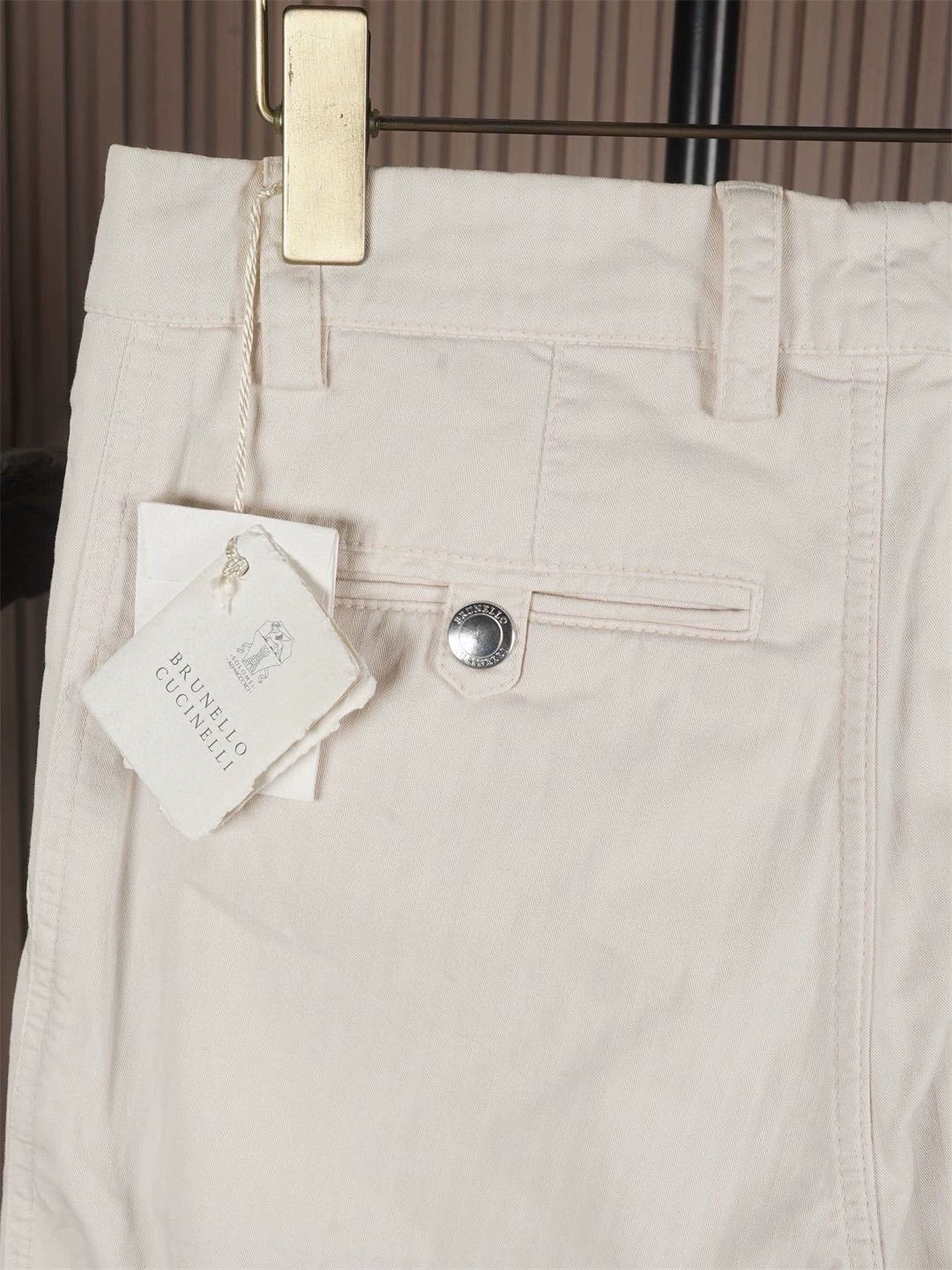 Brunello Cucinelli Brunello Cucinelli Cotton Casual Pants - dmc Size US 31 - 6 Thumbnail
