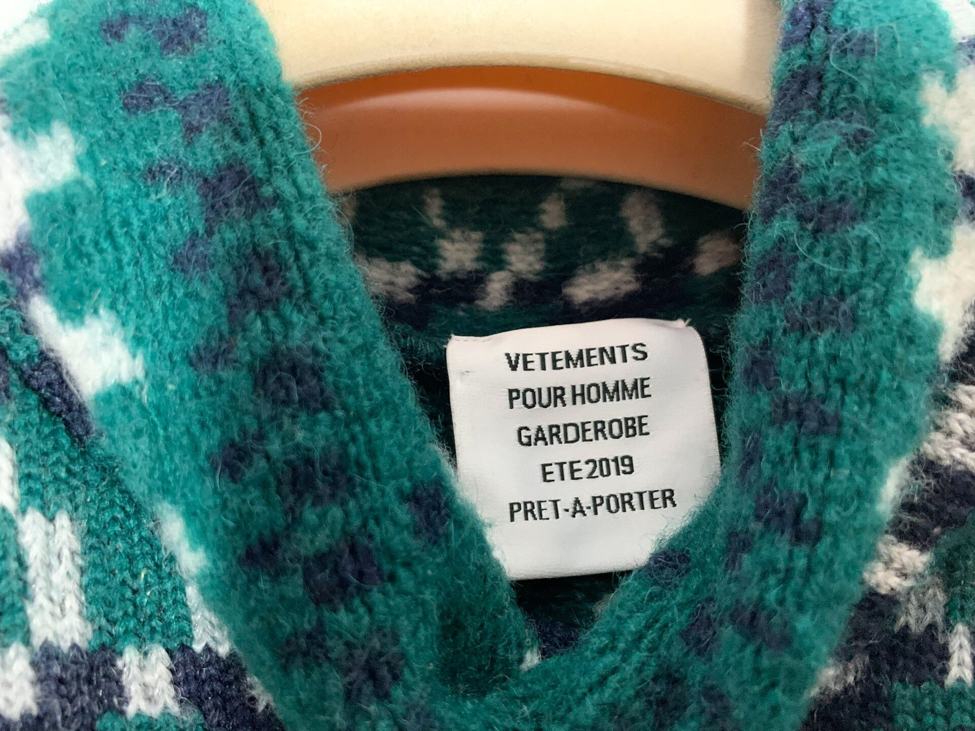 Vetements Vetements 2019 Georgian Pattern Sweater - dmc Size US XS / EU 42 / 0 - 5 Thumbnail