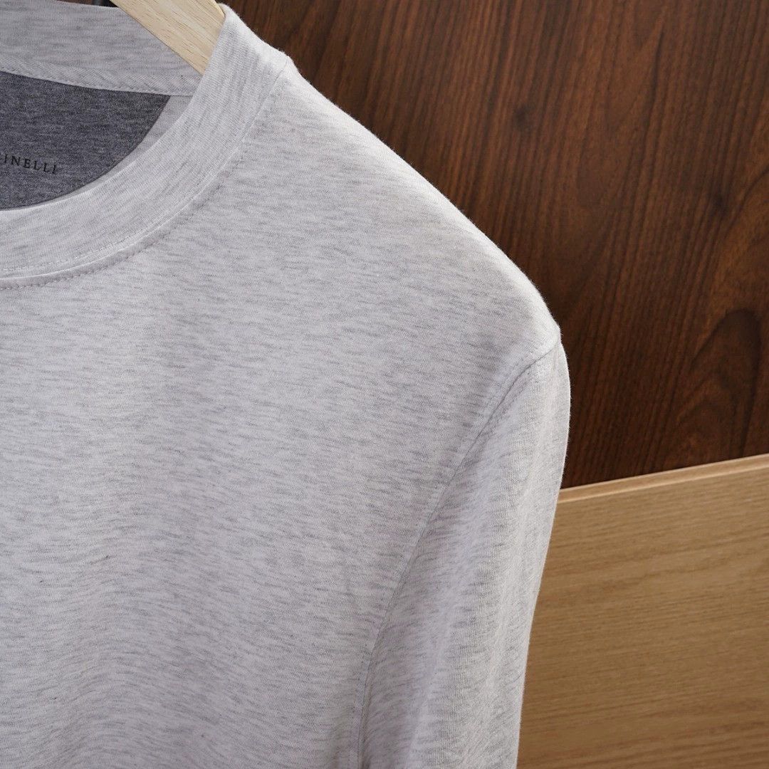Brunello Cucinelli Brunello Cucinelli Short Sleeve T-shirt - dmc Size US L / EU 52-54 / 3 - 5 Thumbnail