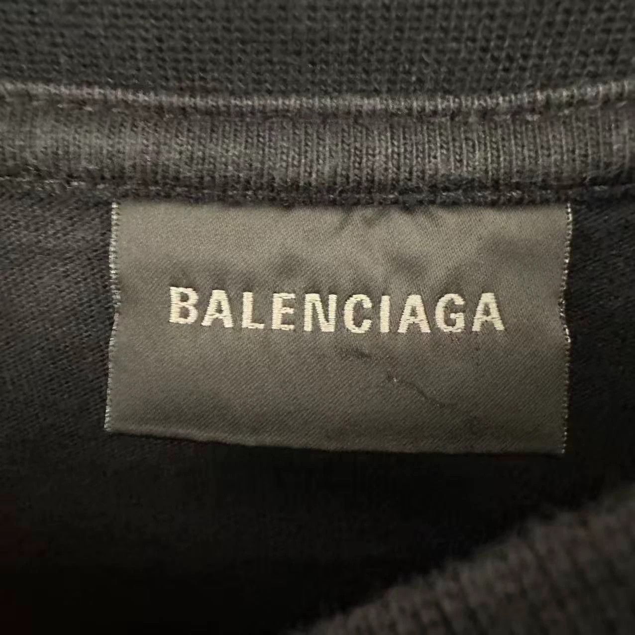 Balenciaga Balenciaga Inkjet Print Black T-shirt XS - dmc Size US XS / EU 42 / 0 - 3 Thumbnail