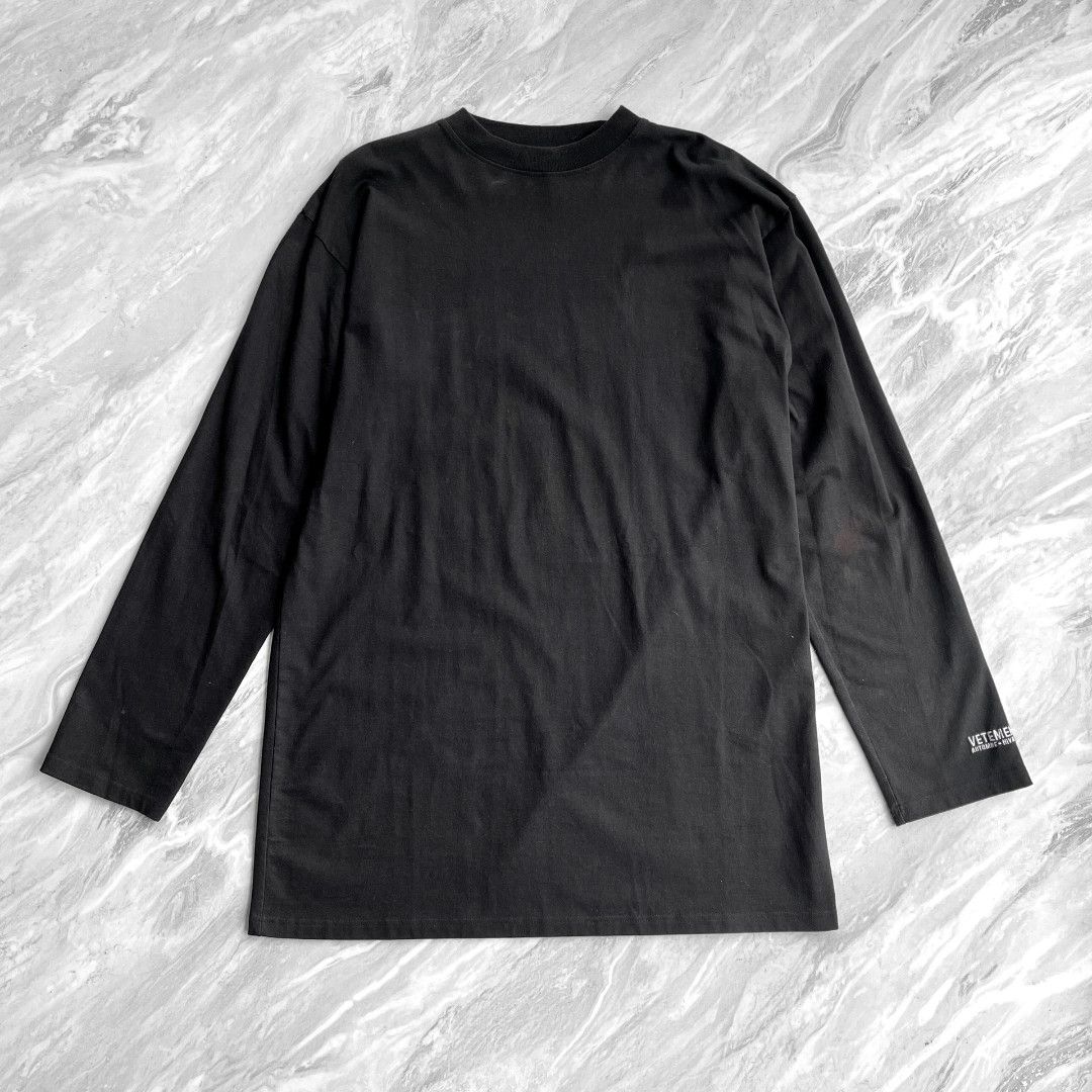 Vetements Vetements Back Logo Long Sleeve Sweatshirt - dmc Size US M / EU 48-50 / 2 - 2 Thumbnail