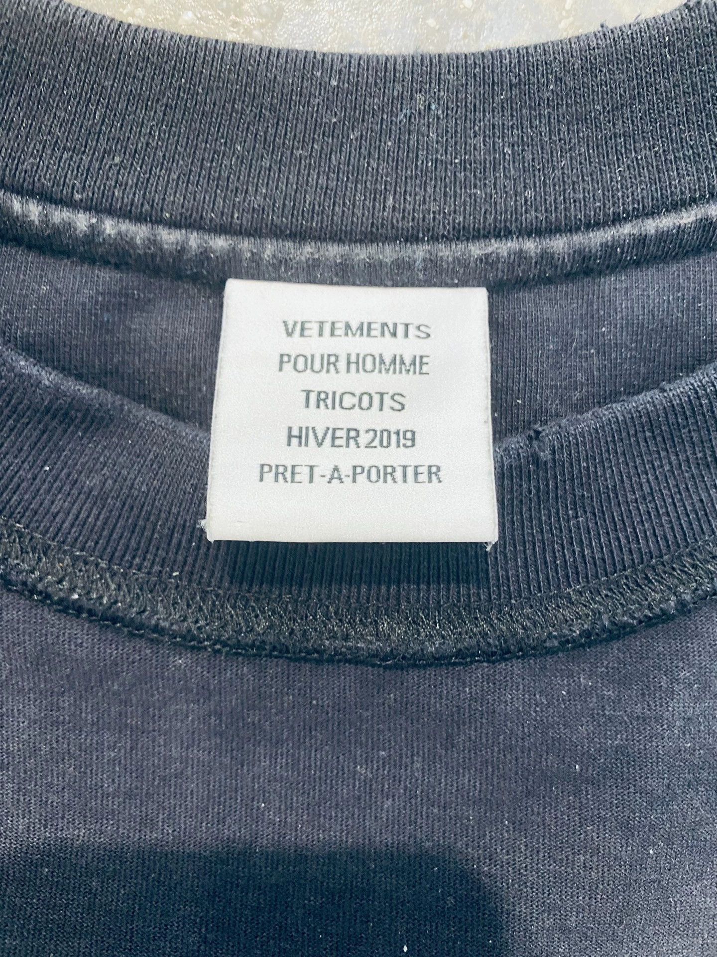 Vetements Vetements FW 18 BFRND Long Sleeve Top - dmc Size US M / EU 48-50 / 2 - 6 Thumbnail