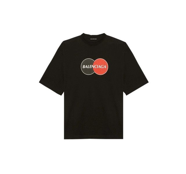 Balenciaga Balenciaga Logo Print Loose Short Sleeve T-Shirt - dmc Size US XXL / EU 58 / 5 - 8 Thumbnail