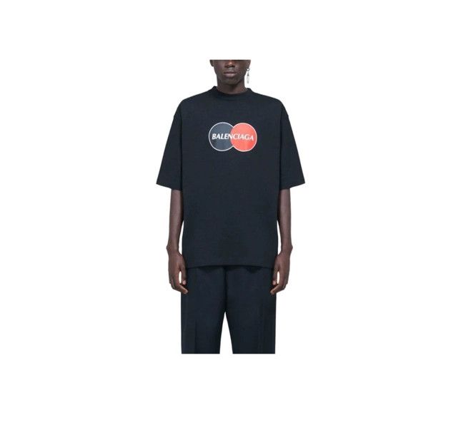 Balenciaga Balenciaga Logo Print Loose Short Sleeve T-Shirt - dmc Size US XXL / EU 58 / 5 - 7 Thumbnail