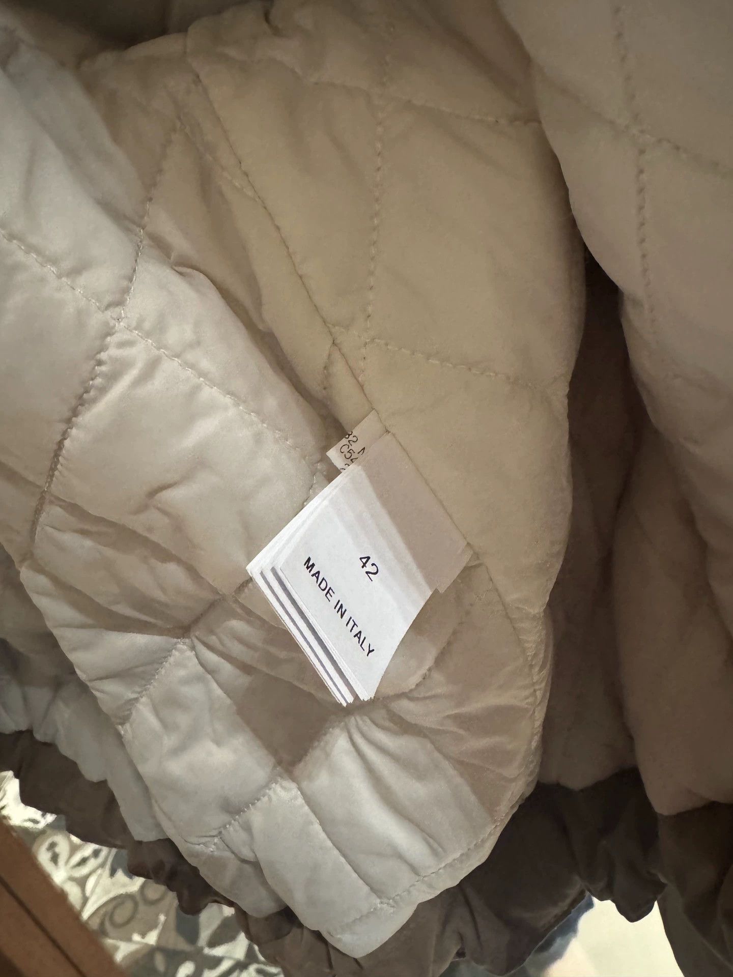 Brunello Cucinelli Brunello Cucinelli Beige Jacket Size 42 - dmc Size US M / EU 48-50 / 2 - 6 Thumbnail