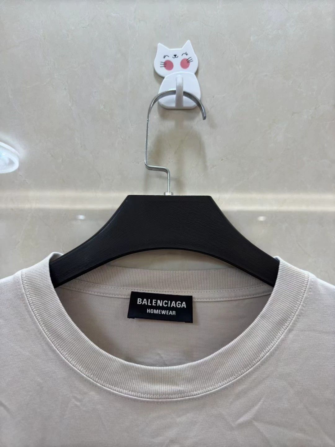 Balenciaga Balenciaga Resort Embroidered Logo T-Shirt - dmc Size US M / EU 48-50 / 2 - 2 Thumbnail