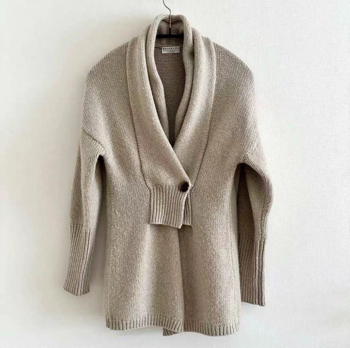 Brunello Cucinelli Brunello Cucinelli Cashmere Knit Coat - dmc Size US XS / EU 42 / 0 - 2 Thumbnail