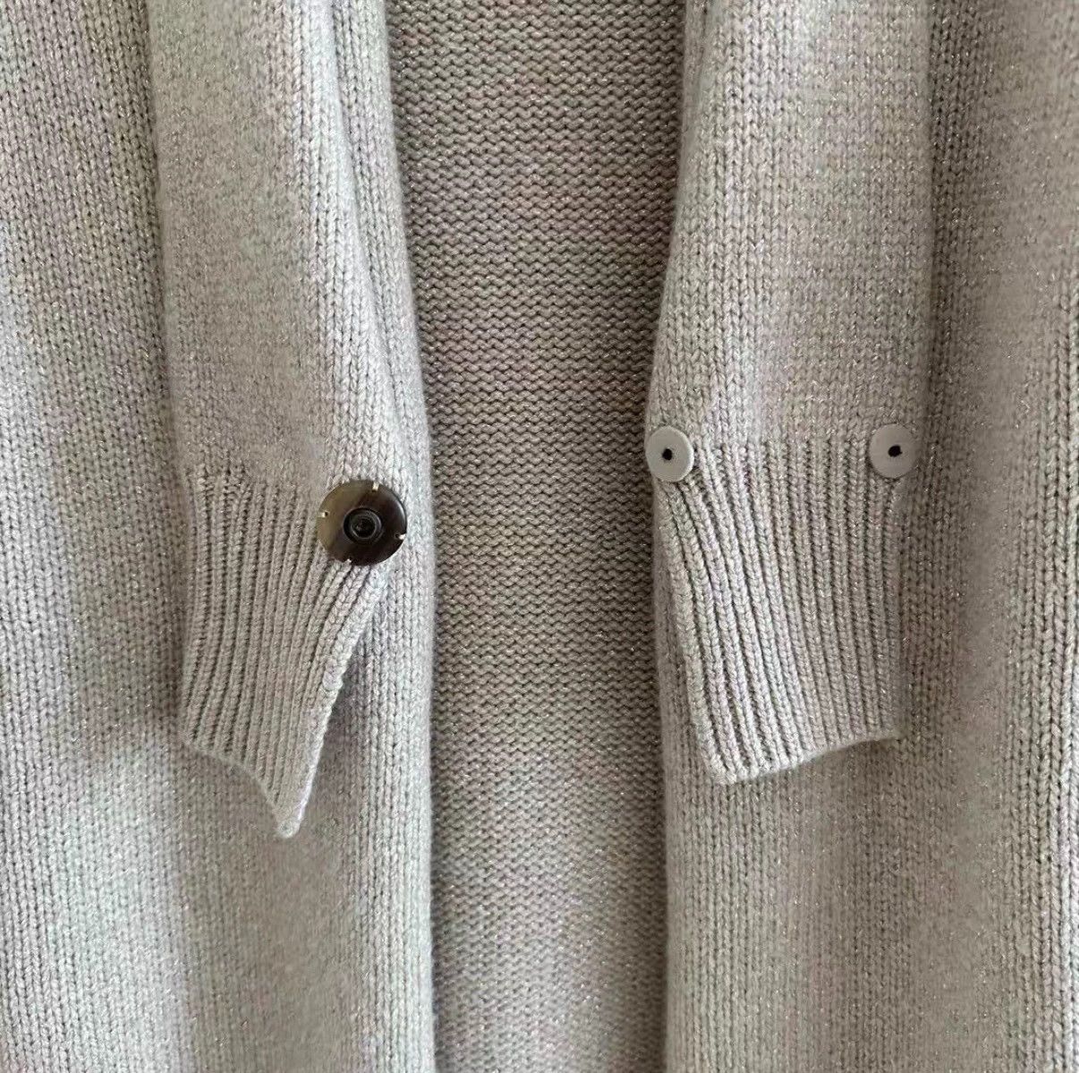 Brunello Cucinelli Brunello Cucinelli Cashmere Knit Coat - dmc Size US XS / EU 42 / 0 - 7 Thumbnail