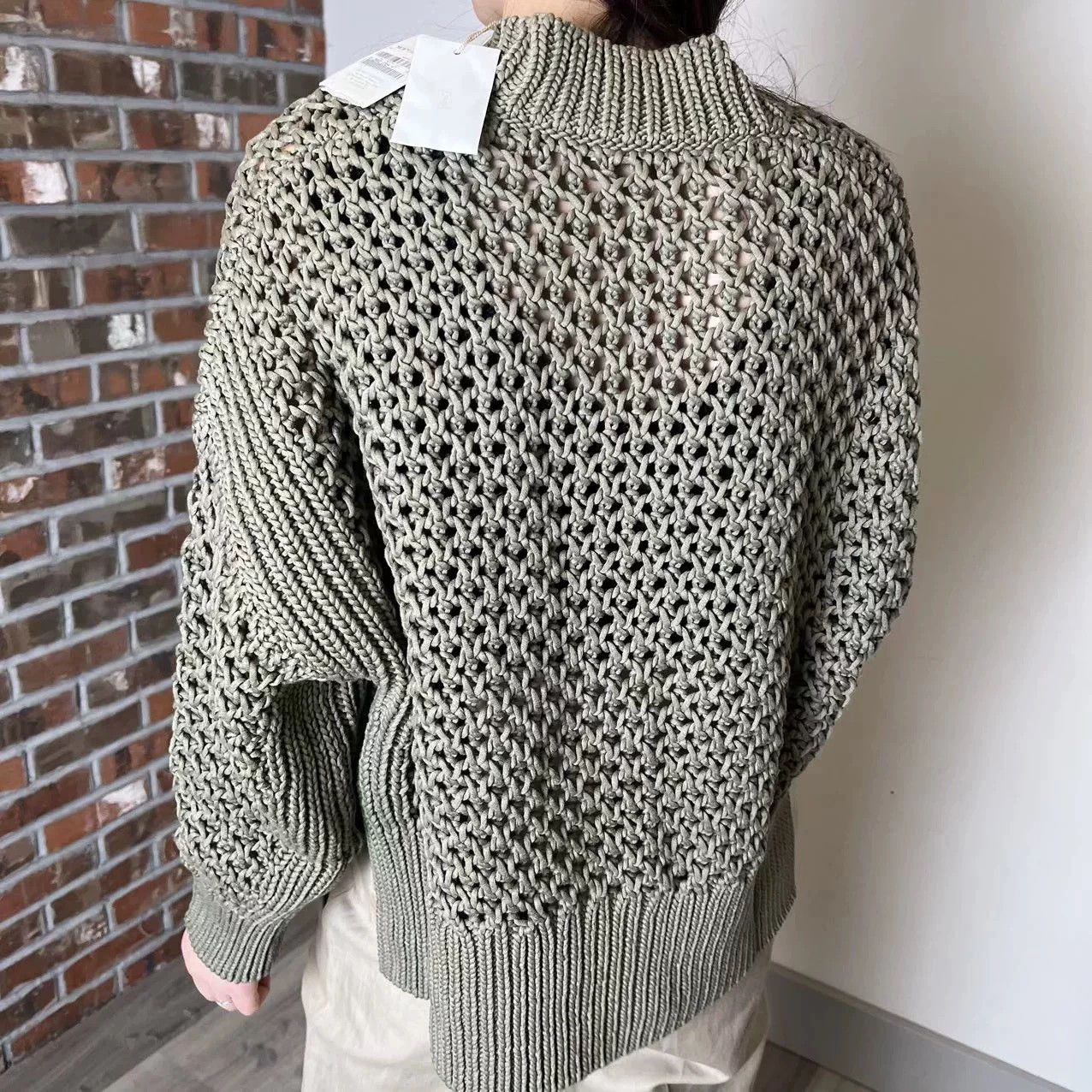 Brunello Cucinelli Brunello Cucinelli Green Cotton Cardigan - dmc Size US M / EU 48-50 / 2 - 7 Thumbnail
